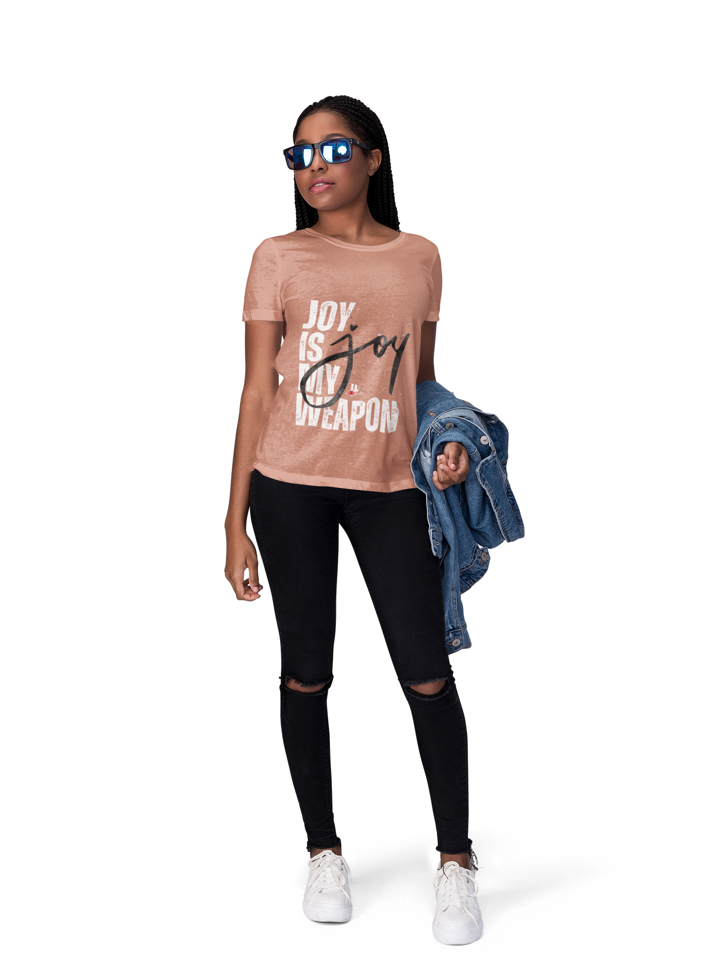 Joy Is My Weapon T-Shirt (Joy Revolution Conference) product thumbnail image Joy Is My Weapon T-Shirt (Joy Revolution Conference) product thumbnail image