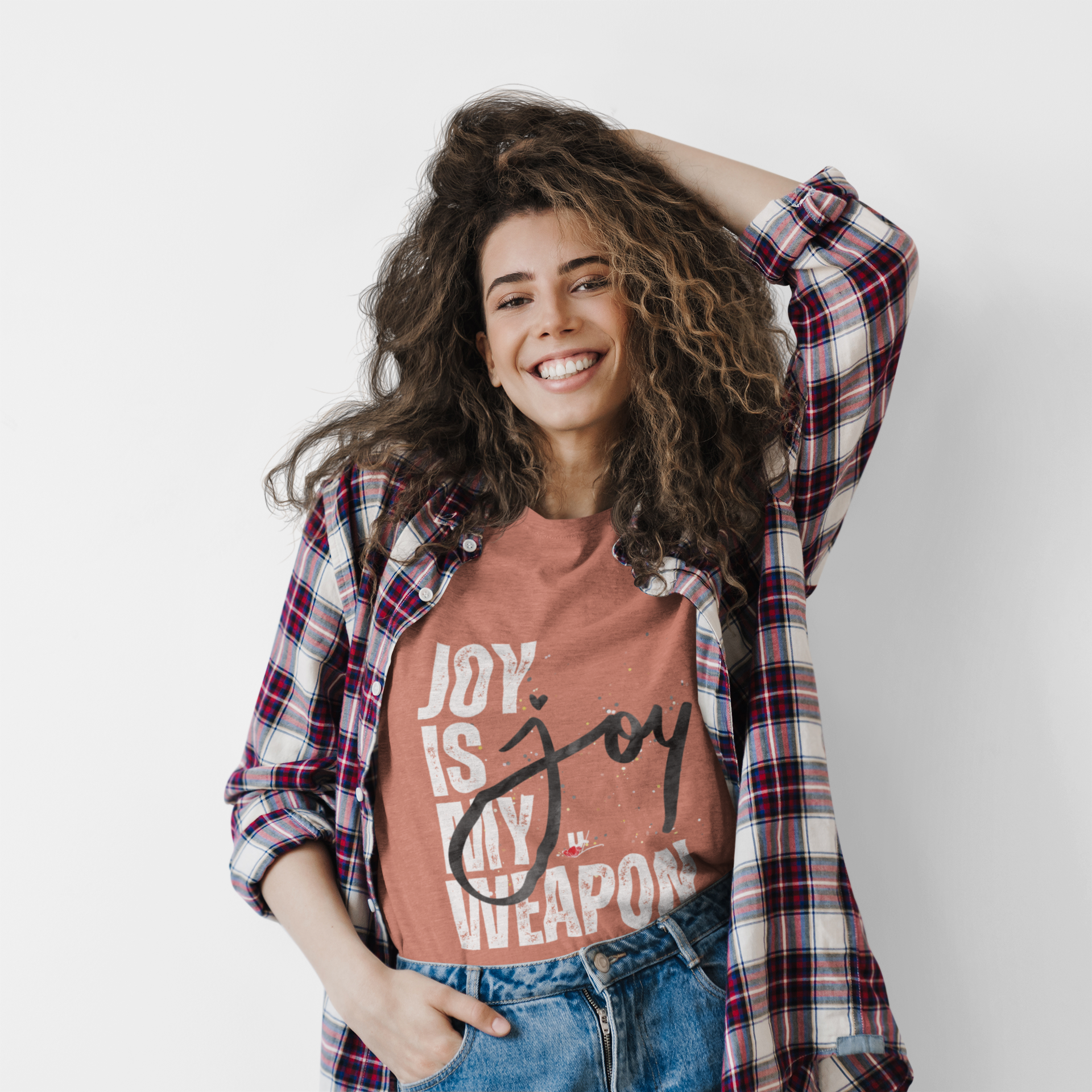 Joy Is My Weapon T-Shirt (Joy Revolution  Conference)  product thumbnail image