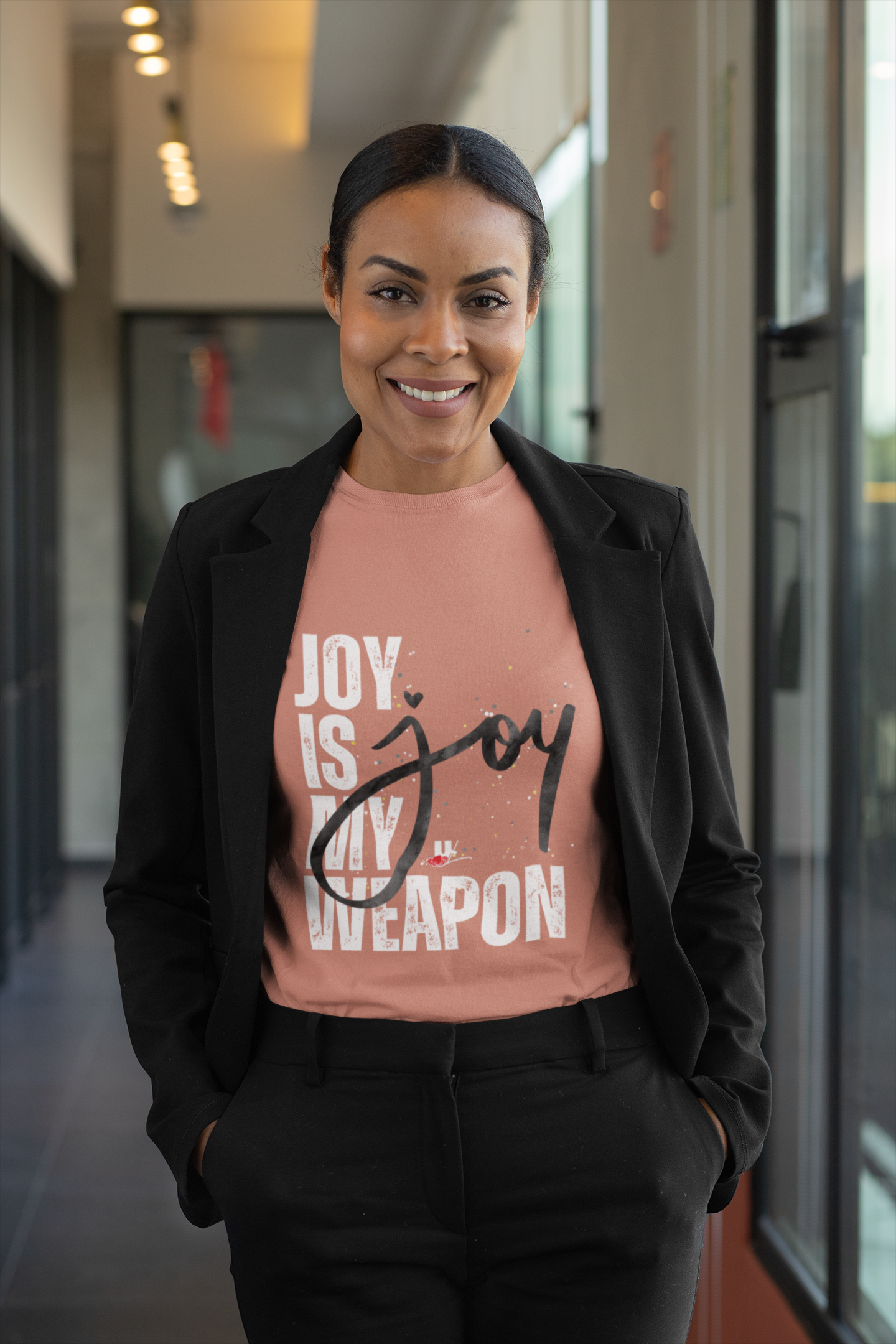 Joy Is My Weapon T-Shirt (Joy Revolution Conference) product thumbnail image Joy Is My Weapon T-Shirt (Joy Revolution Conference) product thumbnail image