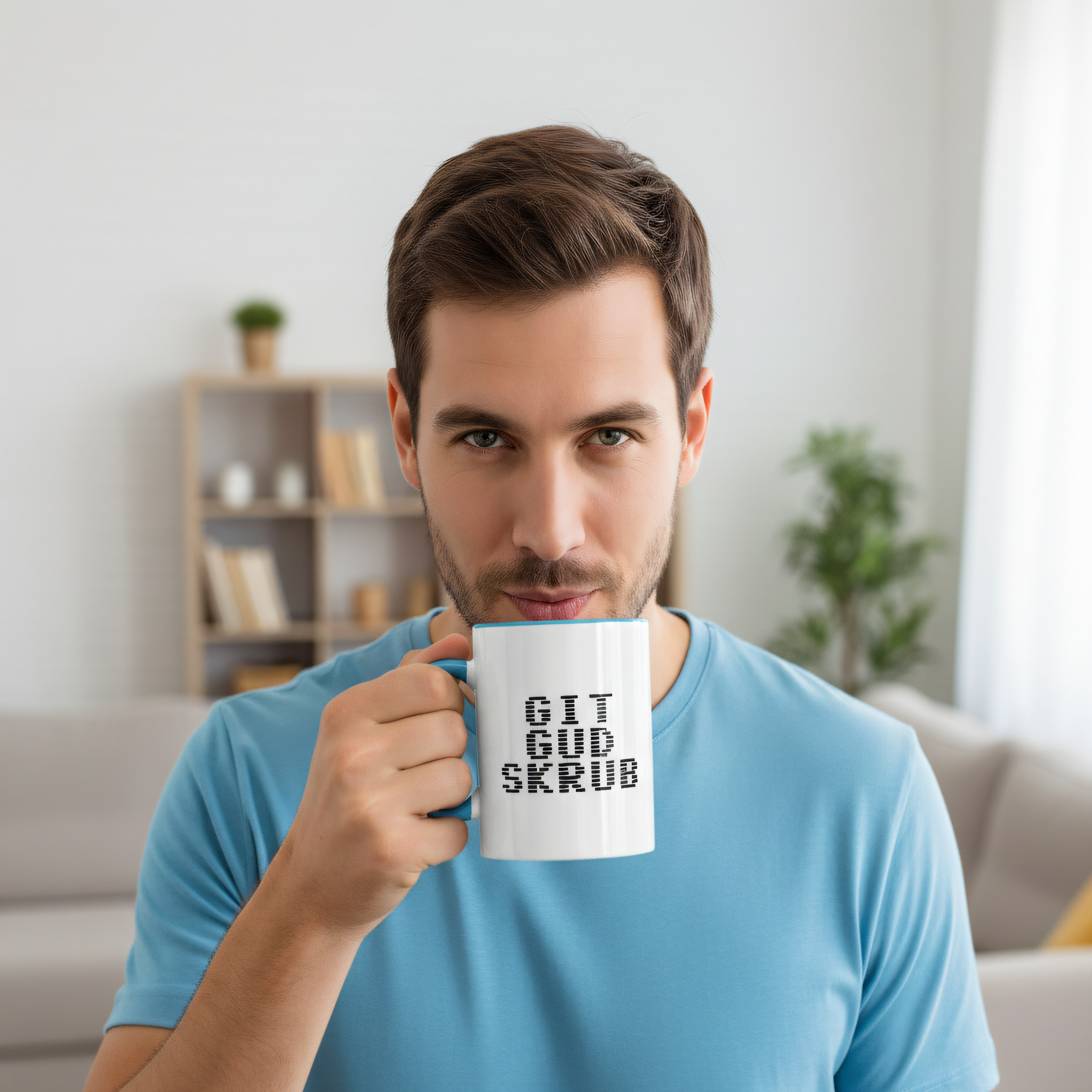 Git Gud Skrub Gaming Mug | Gaming Accent Coffee Mug product thumbnail image Git Gud Skrub Gaming Mug | Gaming Accent Coffee Mug product thumbnail image