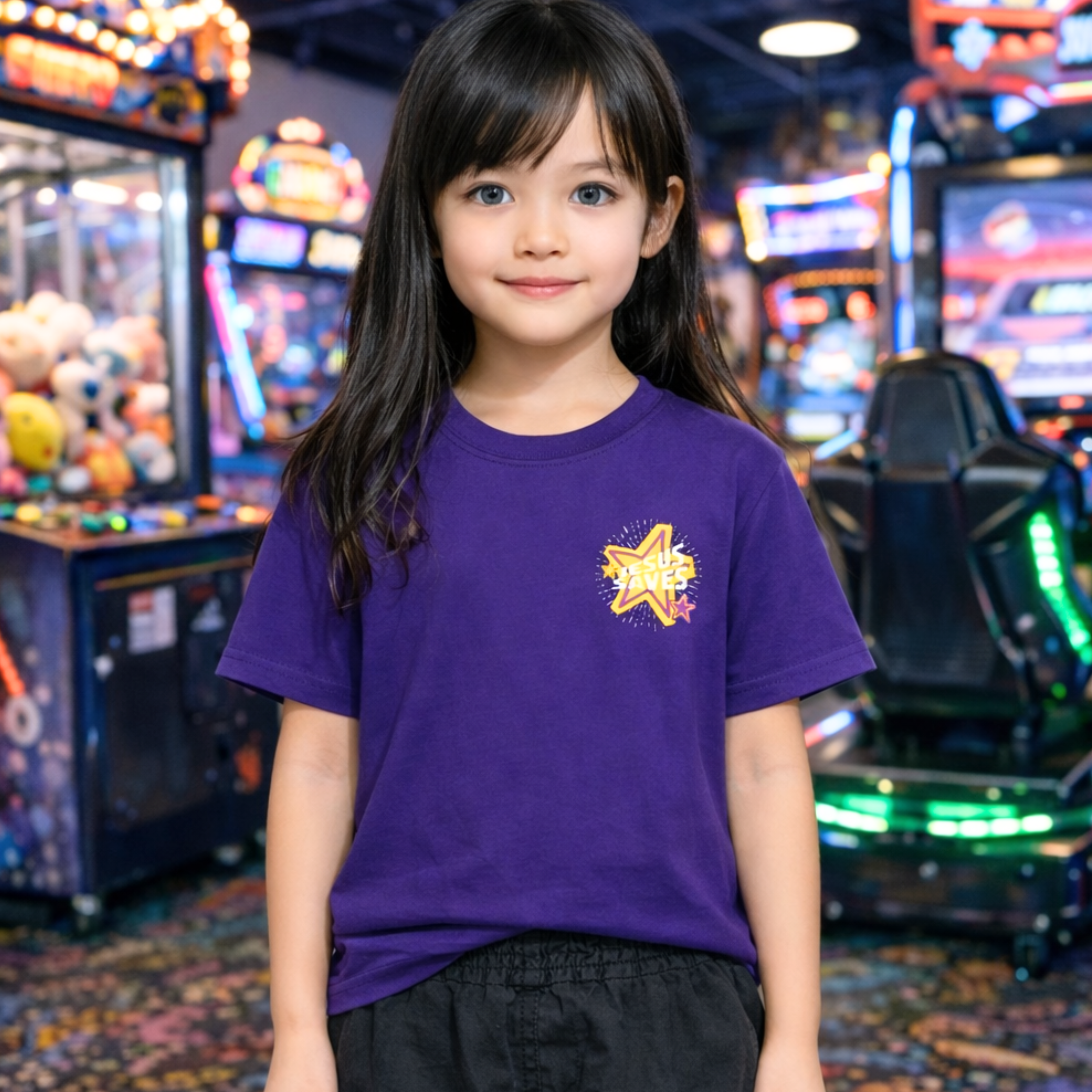 'Jesus Saves' Youth Short Sleeve product thumbnail image 'Jesus Saves' Youth Short Sleeve product thumbnail image