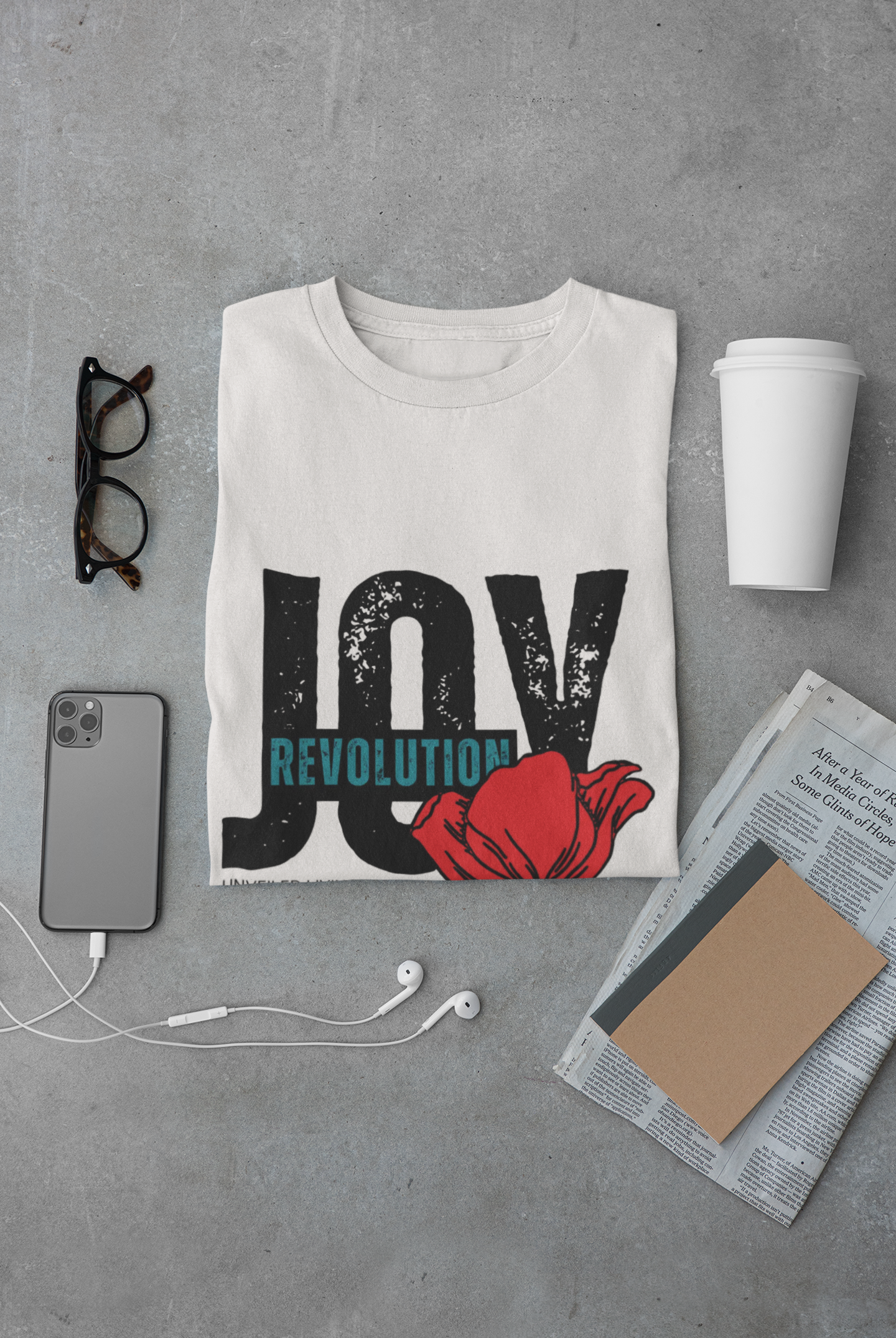 Joy Revolution Tee - (Joy Revolution Conference) product thumbnail image Joy Revolution Tee - (Joy Revolution Conference) product thumbnail image