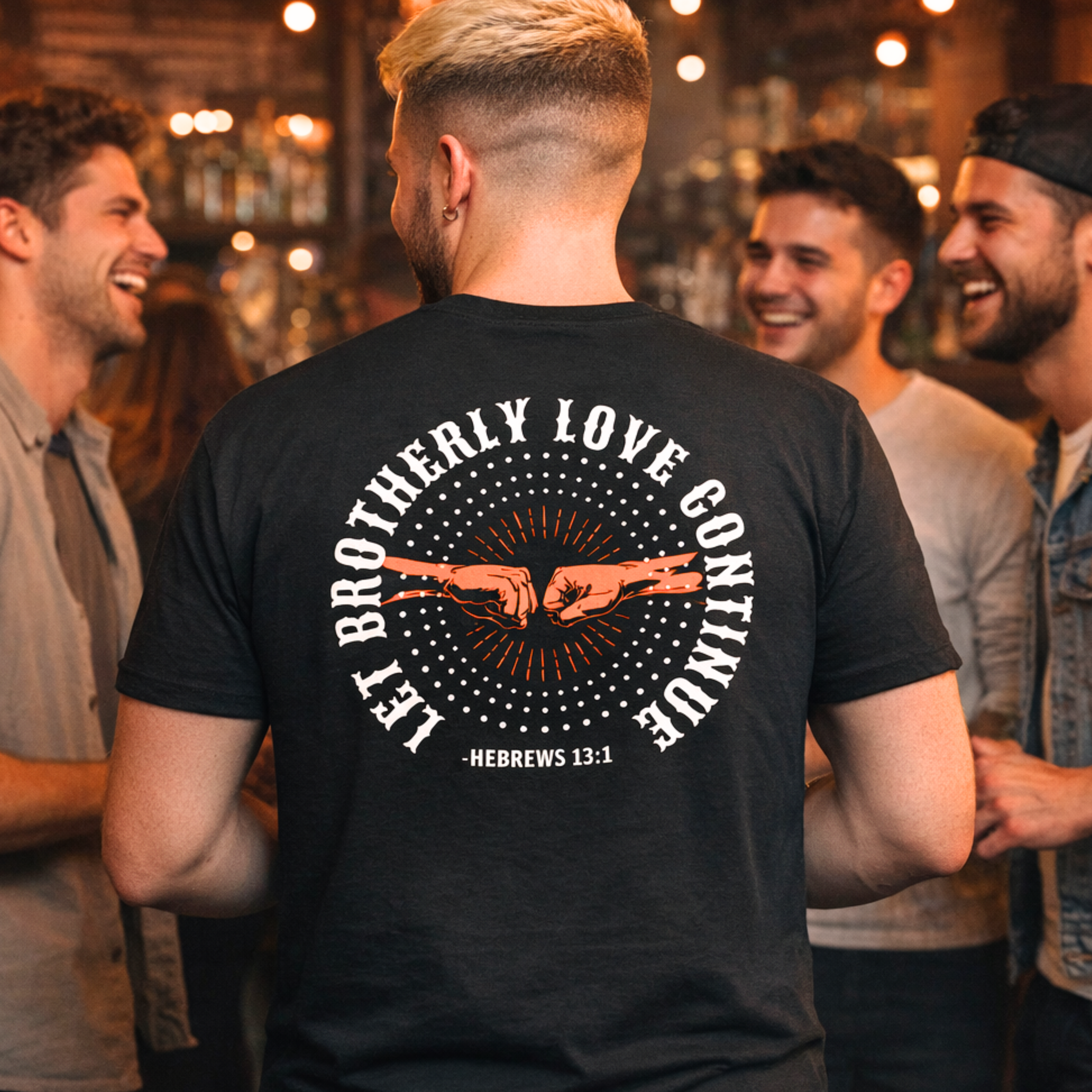'Brotherly Love' Short Sleeve Tee product thumbnail image 'Brotherly Love' Short Sleeve Tee product thumbnail image