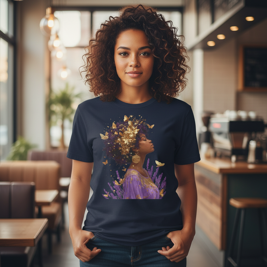 Black Girl Magic Floral Crown Tee – Empowerment Apparel product thumbnail image Black Girl Magic Floral Crown Tee – Empowerment Apparel product thumbnail image