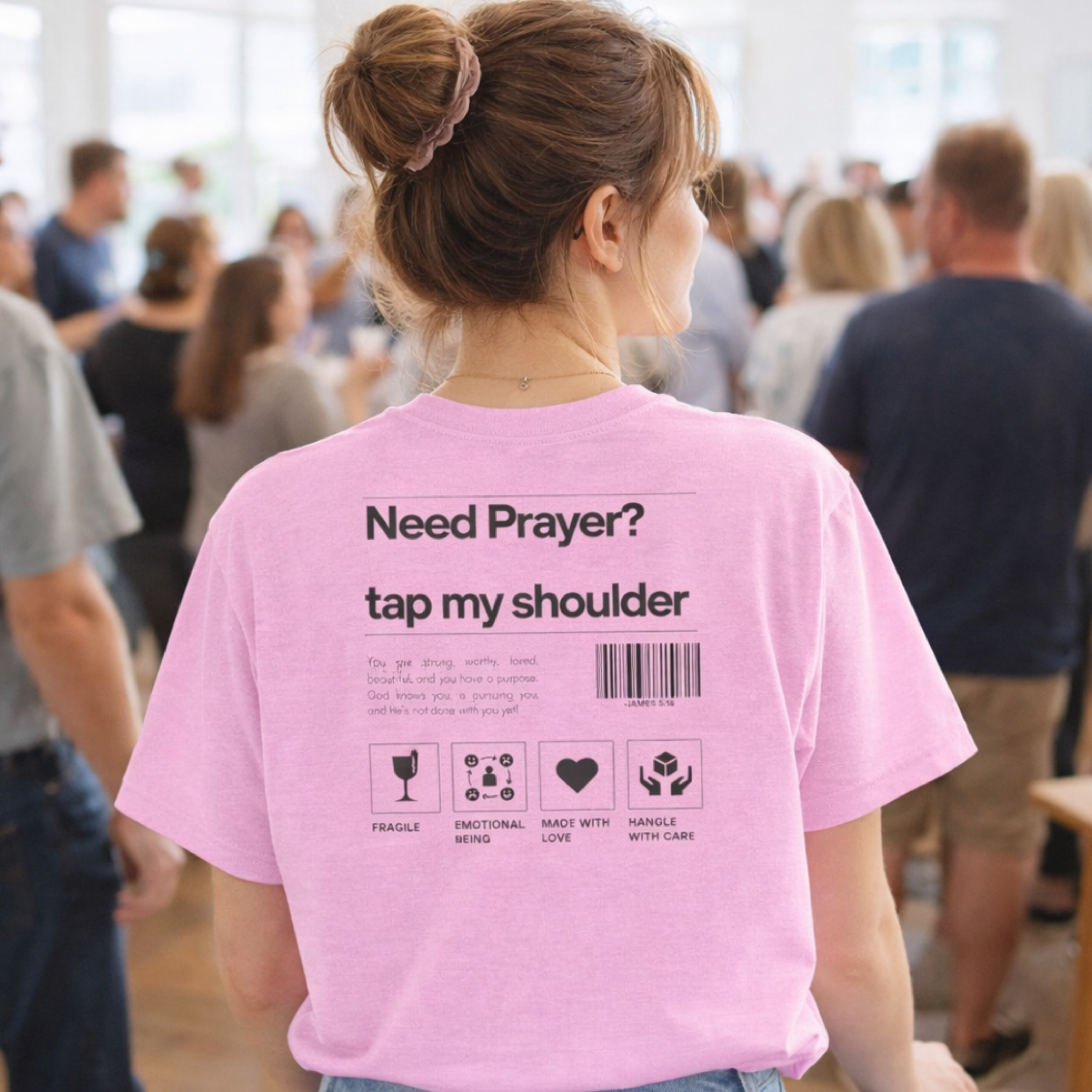 'Need Prayer?' Short Sleeve Tee