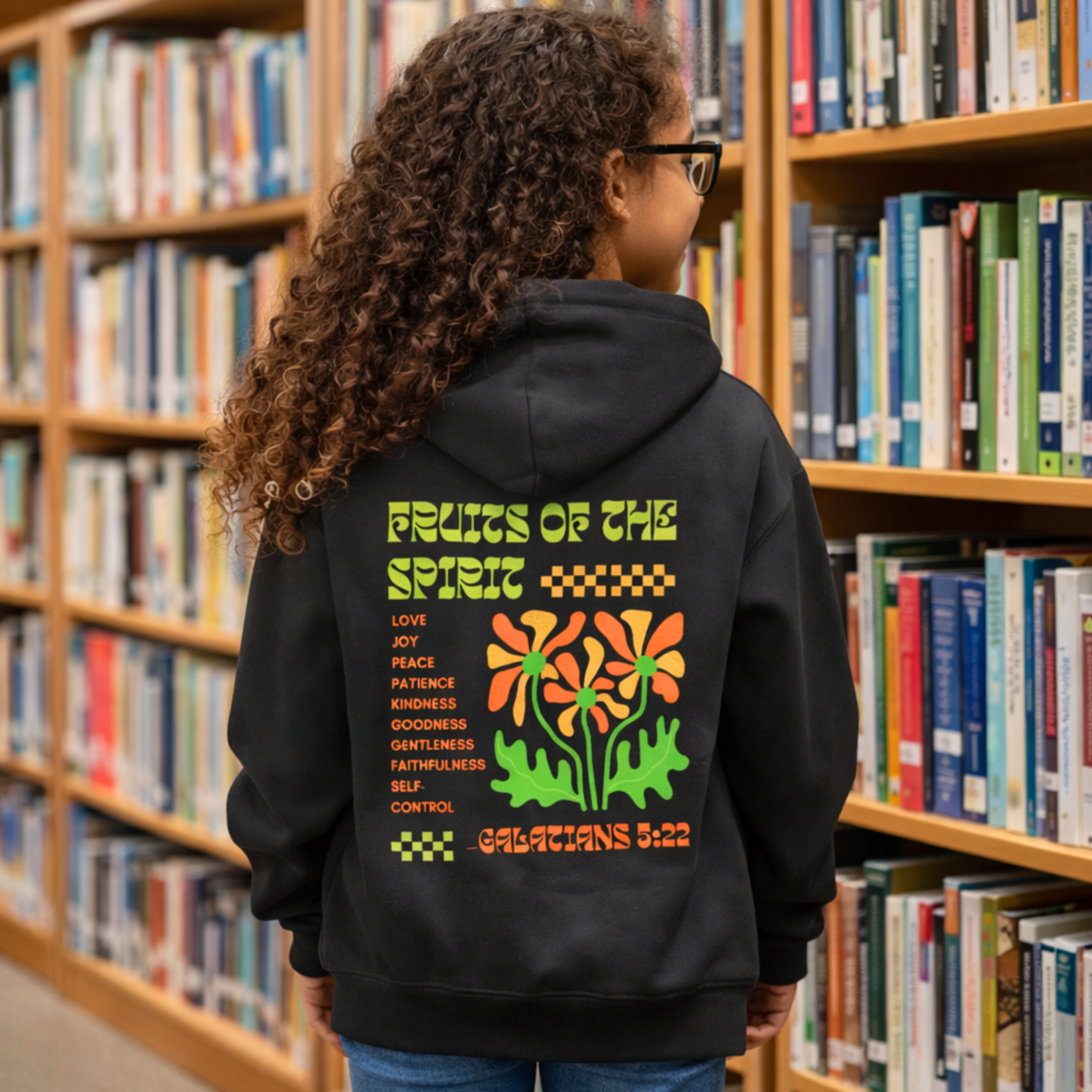 'Fruits Of The Spirit' Youth Hoodie product thumbnail image
