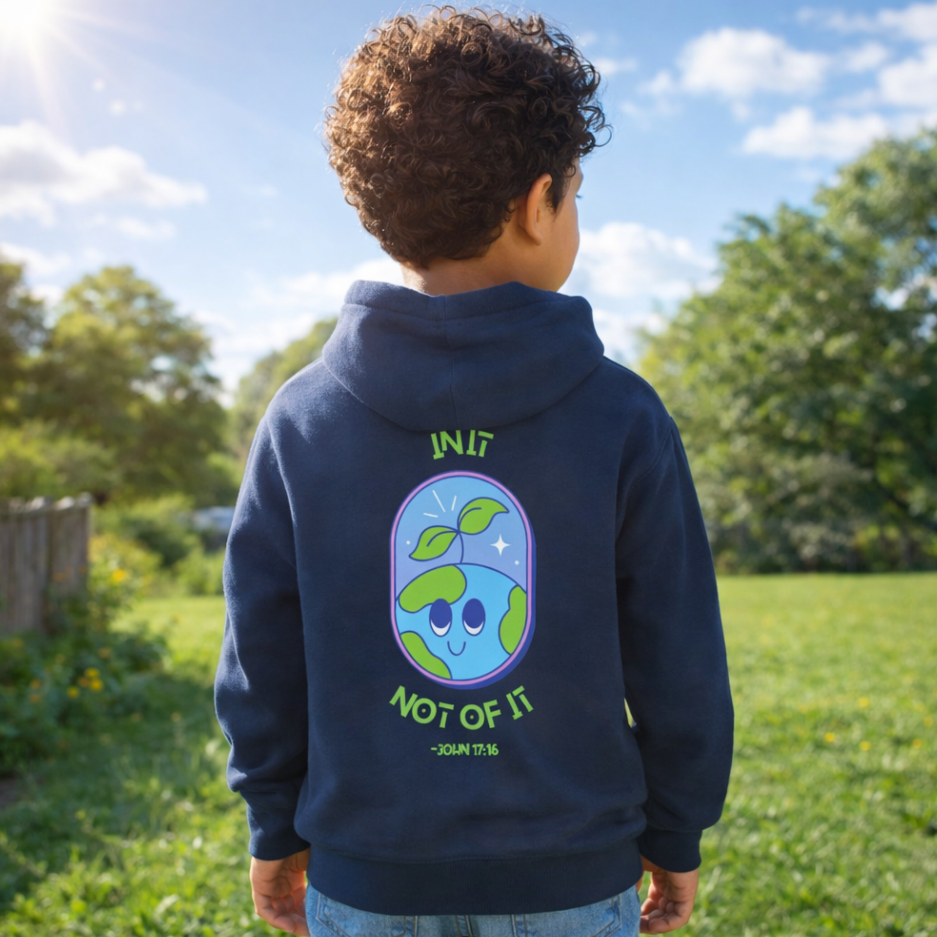 'In It Not Of It' Youth Hoodie