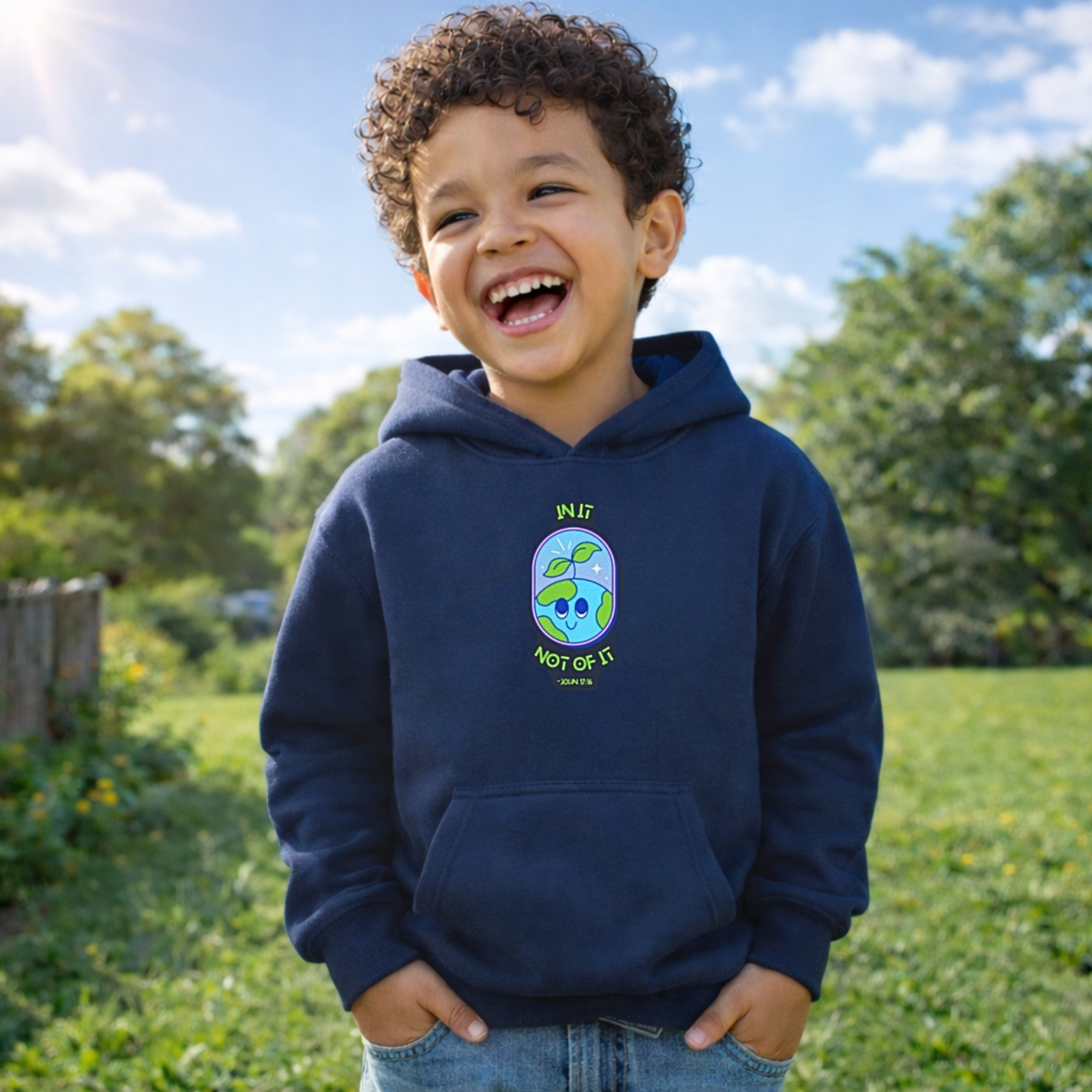 'In It Not Of It' Youth Hoodie product thumbnail image