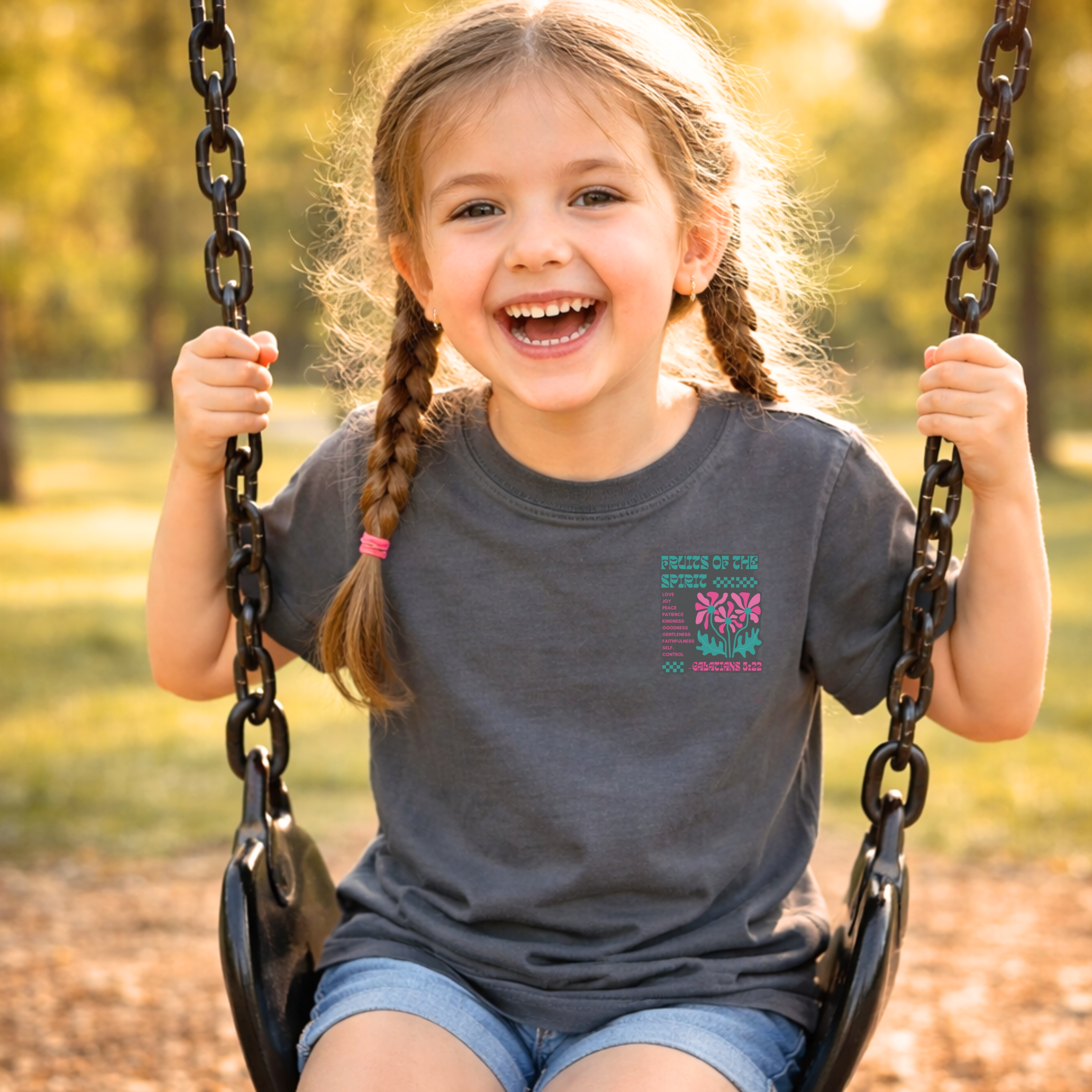 'Fruits Of The Spirit' Youth Short Sleeve product thumbnail image 'Fruits Of The Spirit' Youth Short Sleeve product thumbnail image