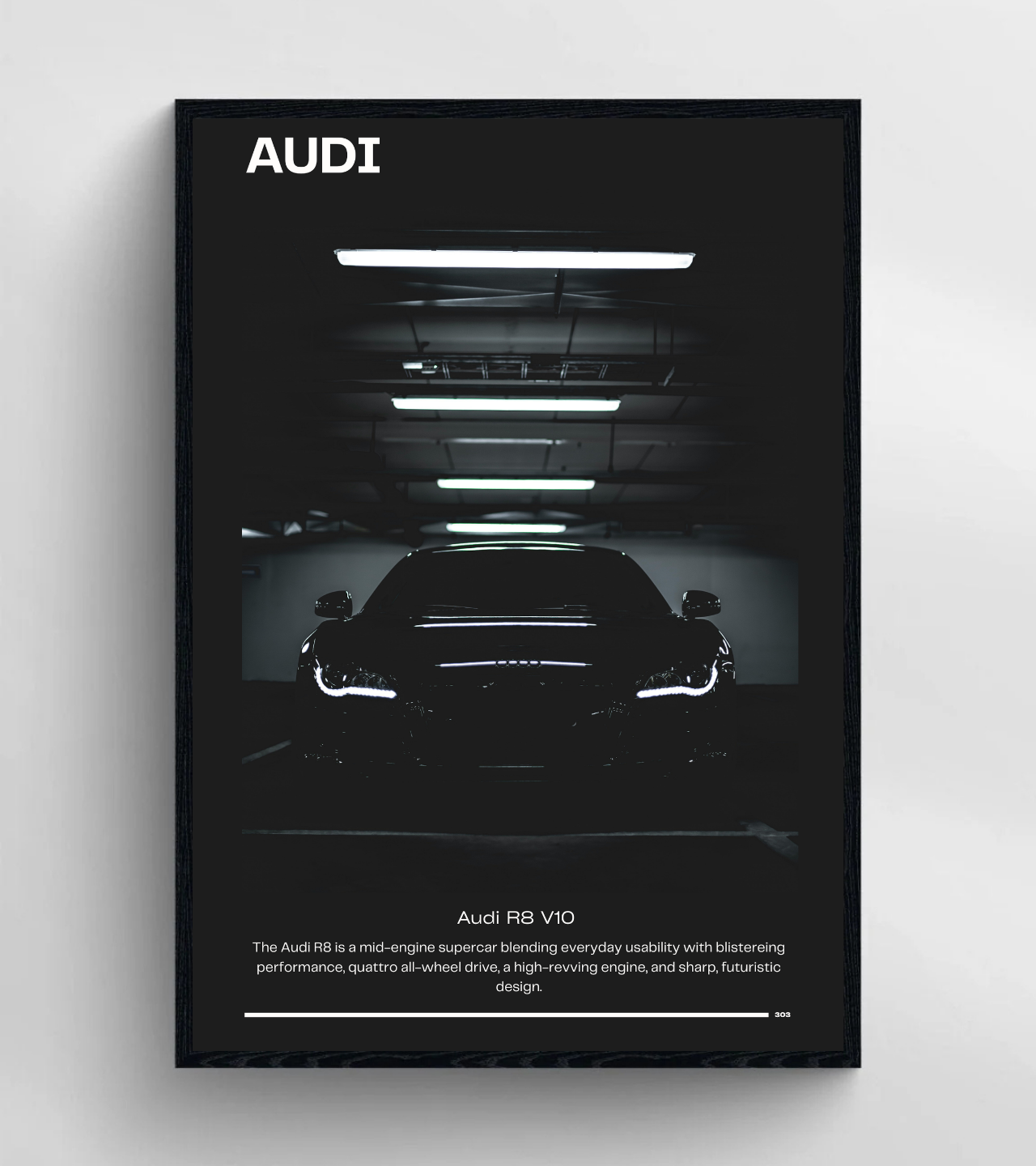 Audi R8 V10 Poster Audi R8 V10 Poster
