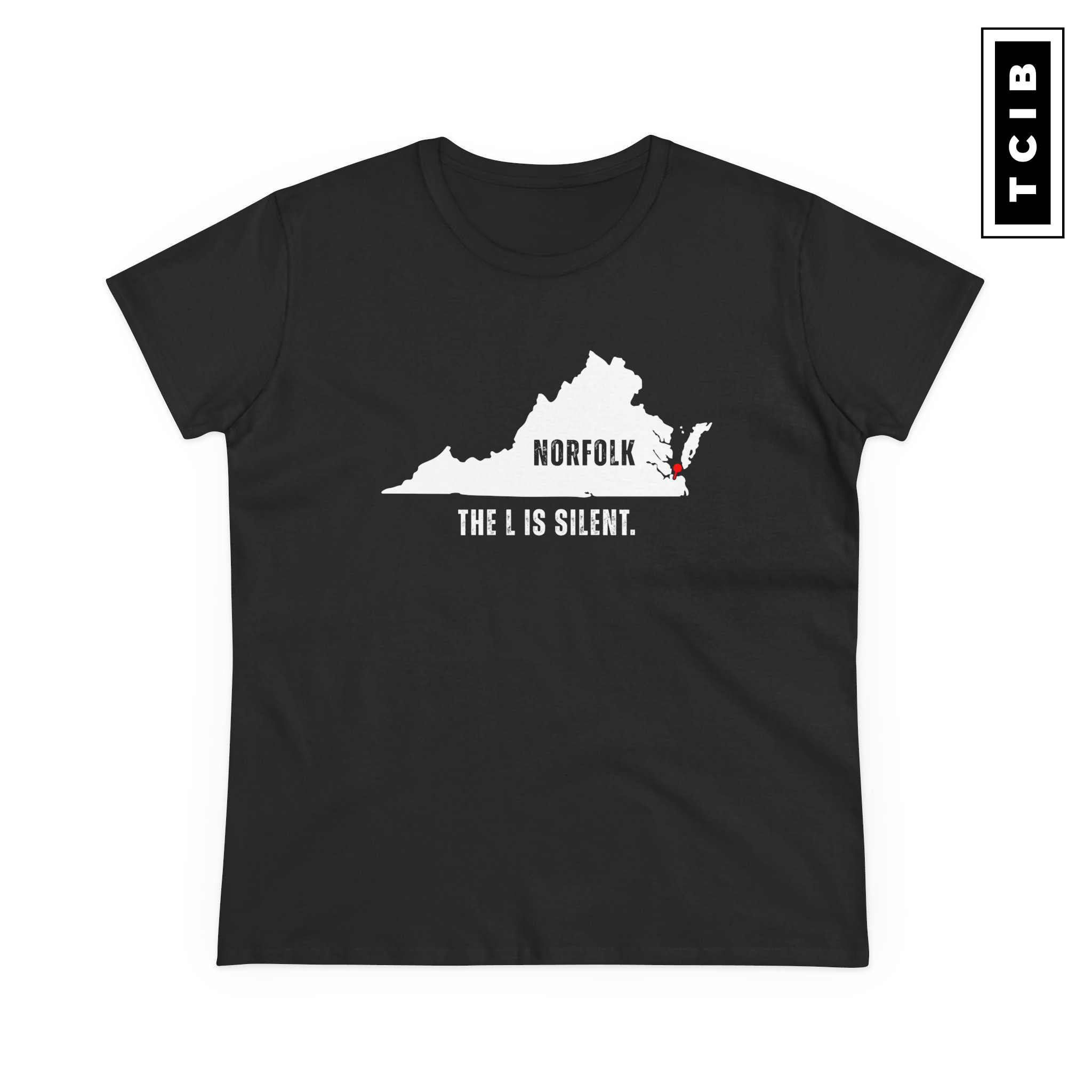 Norfolk The “L” is Silent Women's T-Shirt