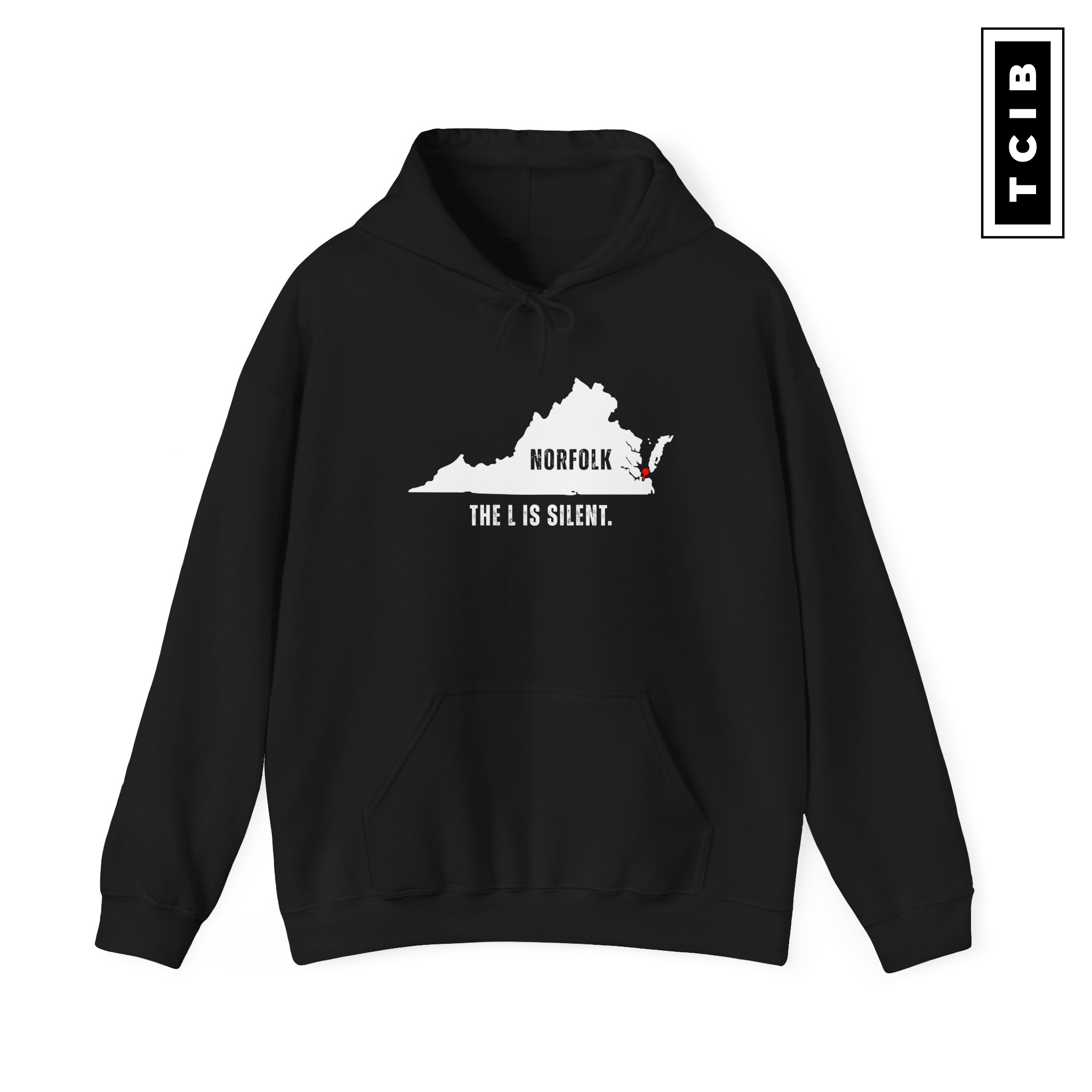 Norfolk The “L” is Silent Unisex Hoodie