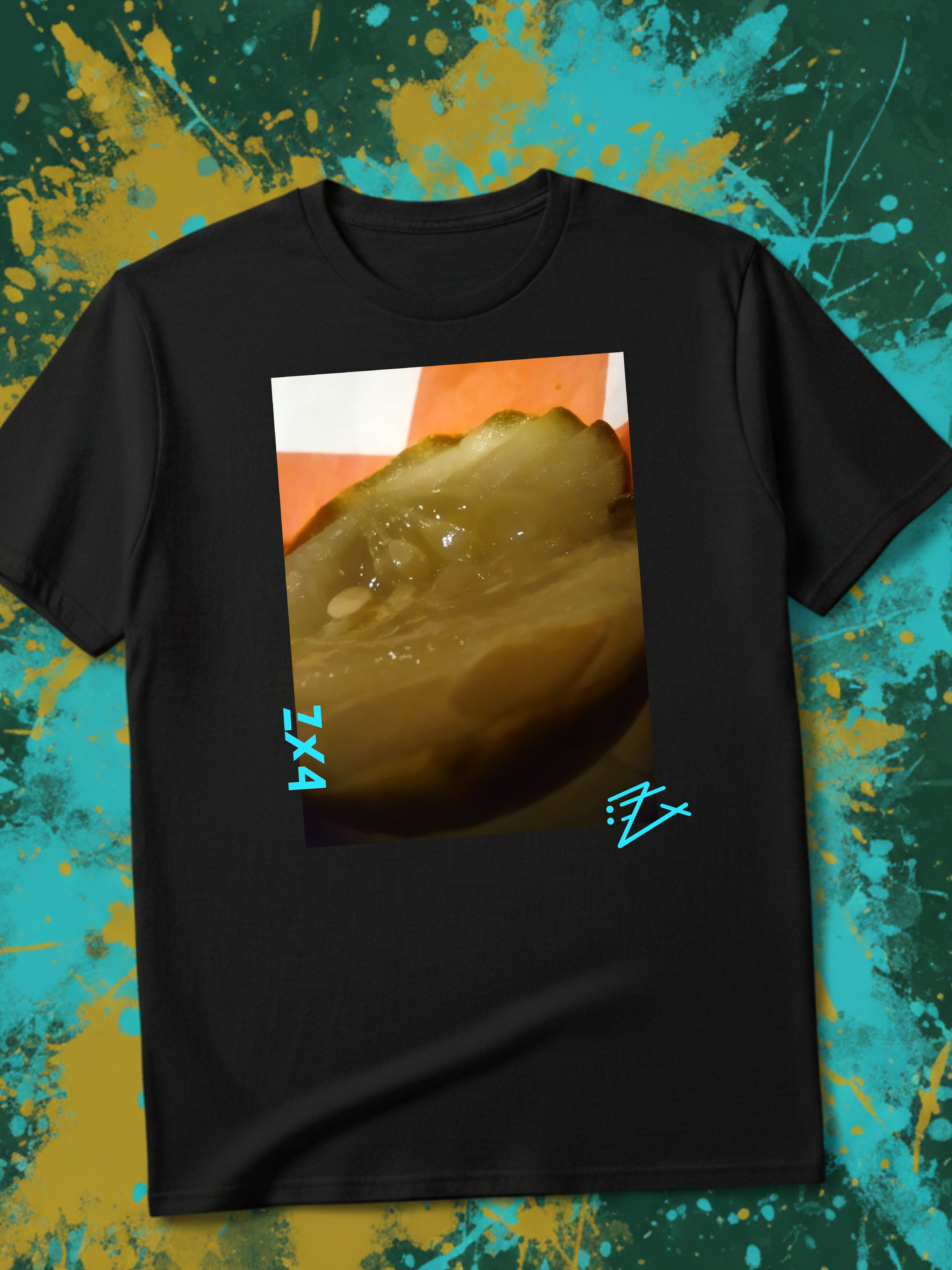 Pickle Photo T-Shirt | Vintage Pickle Photograph Tee product thumbnail image