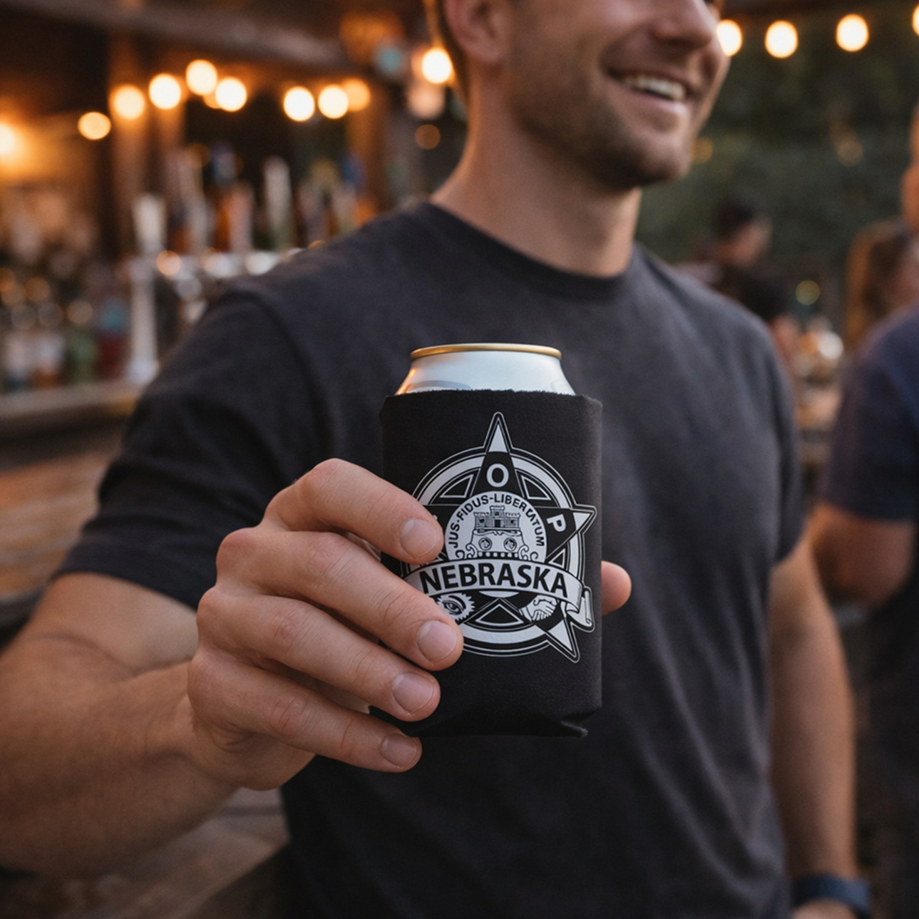 Nebraska FOP Koozie product thumbnail image