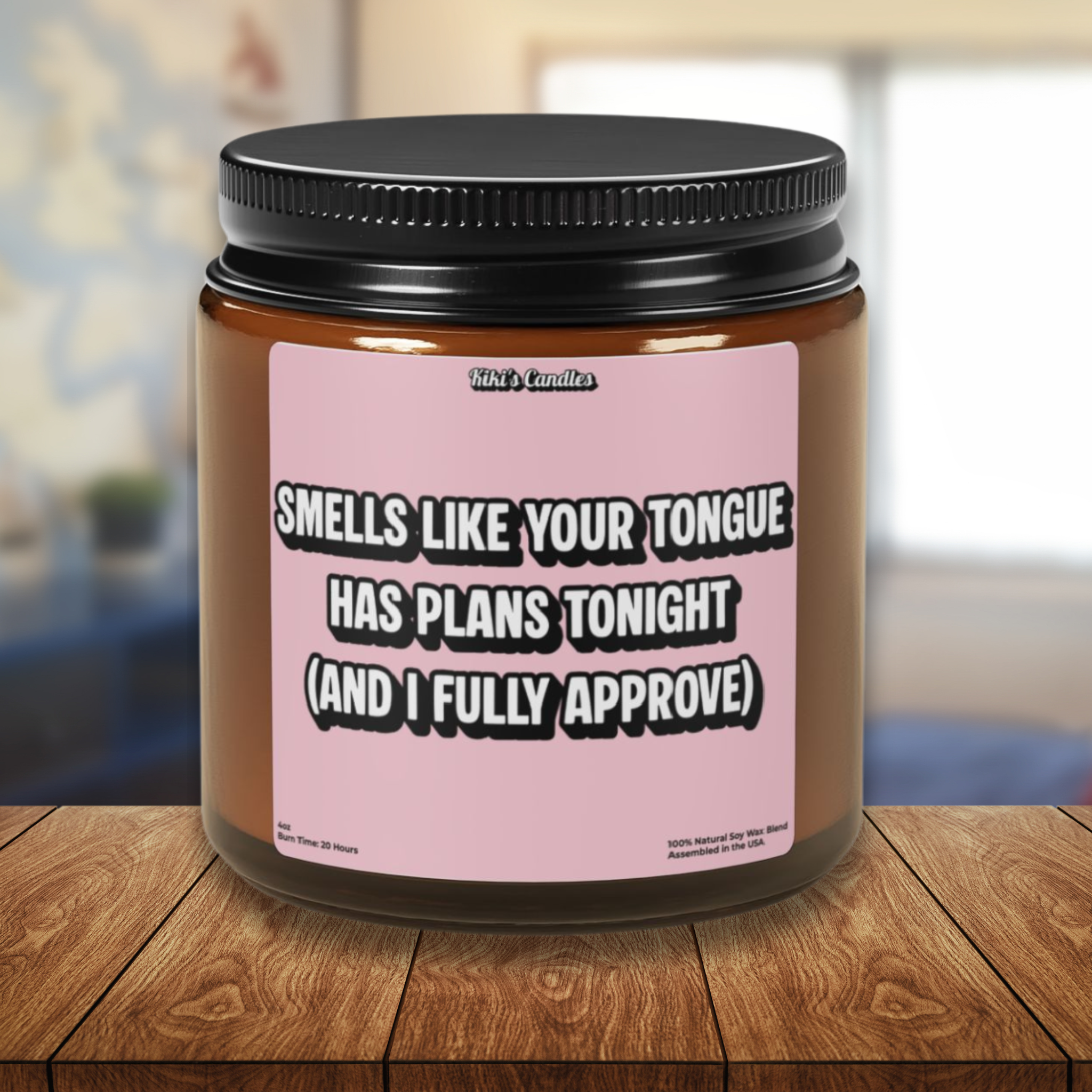 🕯️ Tonight’s Agenda – Lesbian Bold &amp; Flirty Candle