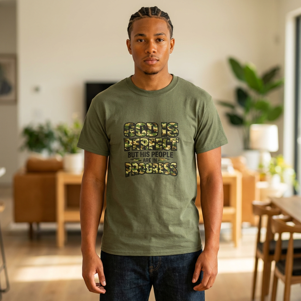 YP God Is Perfect But His People Are In Progress T-Shirt