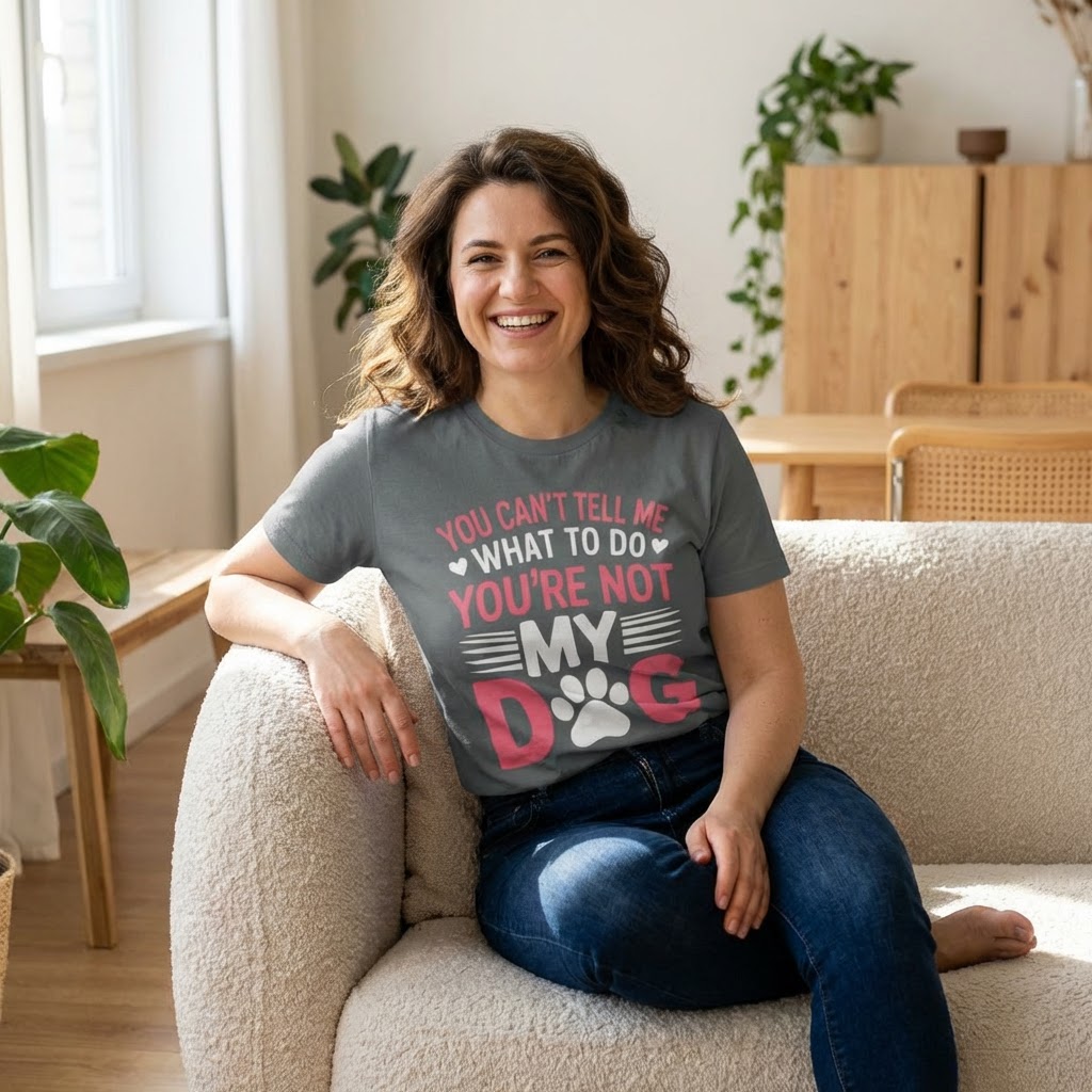 You Can't Tell Me What to Do You're Not My Dog Velveteen Plush Blanket product thumbnail image