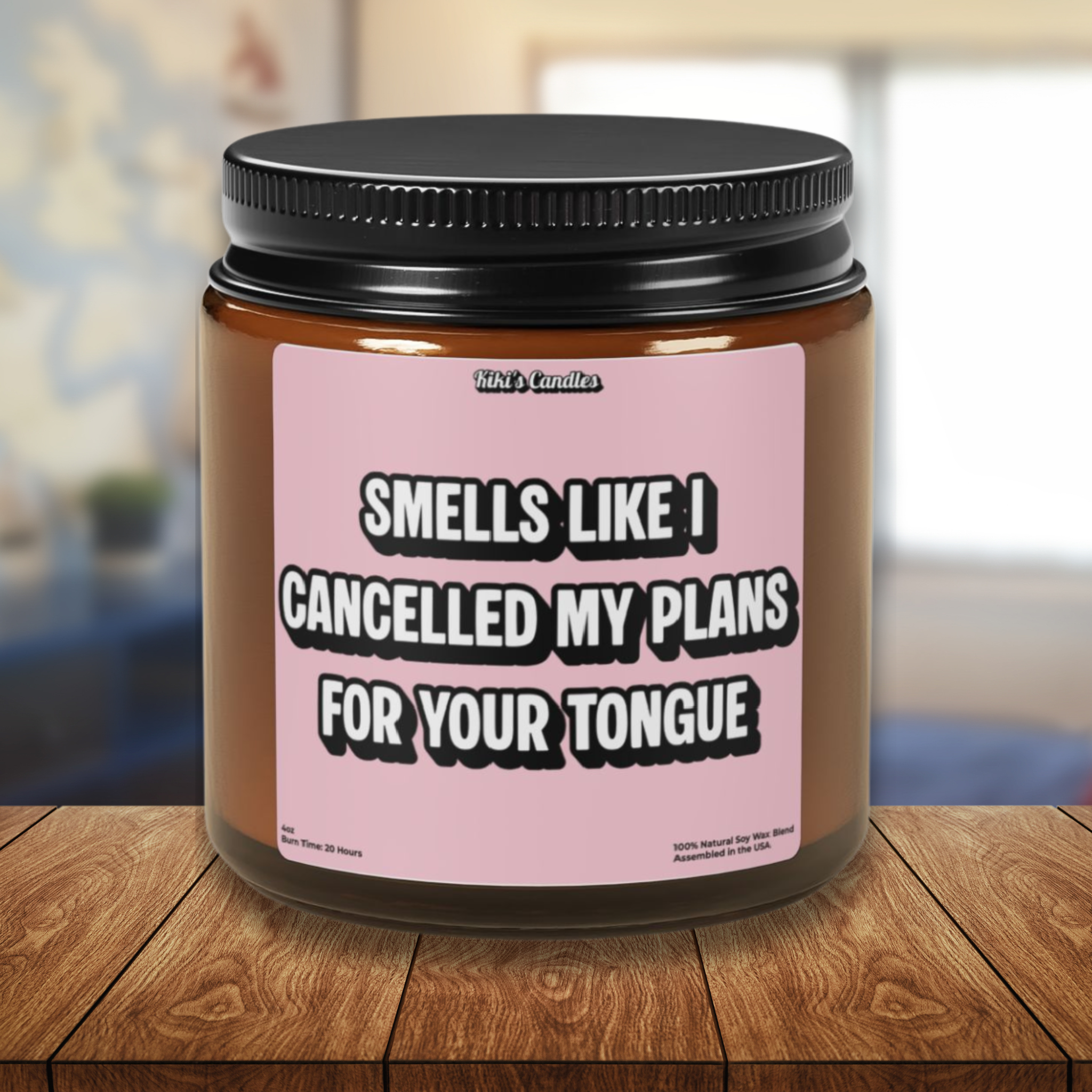 🕯️ Tongue Over Plans – Lesbian After-Dark Candle product thumbnail image