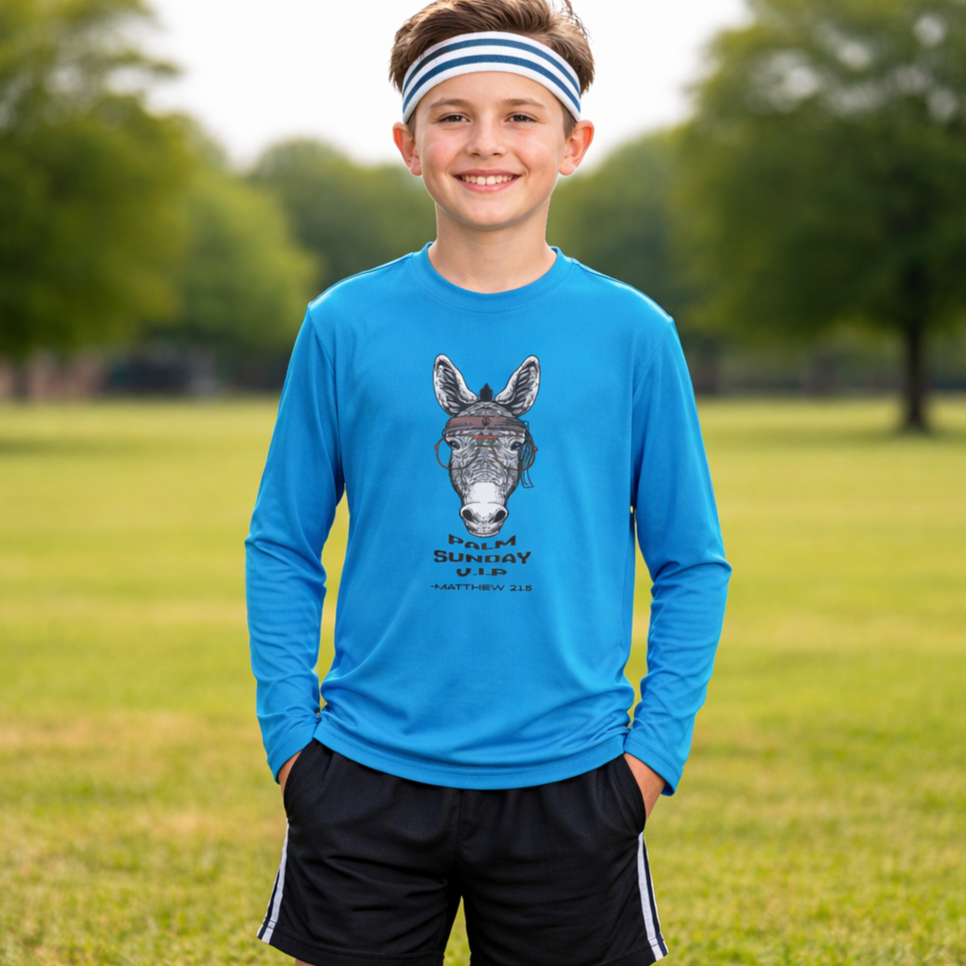 'Palm Sunday' Youth Long Sleeve product thumbnail image