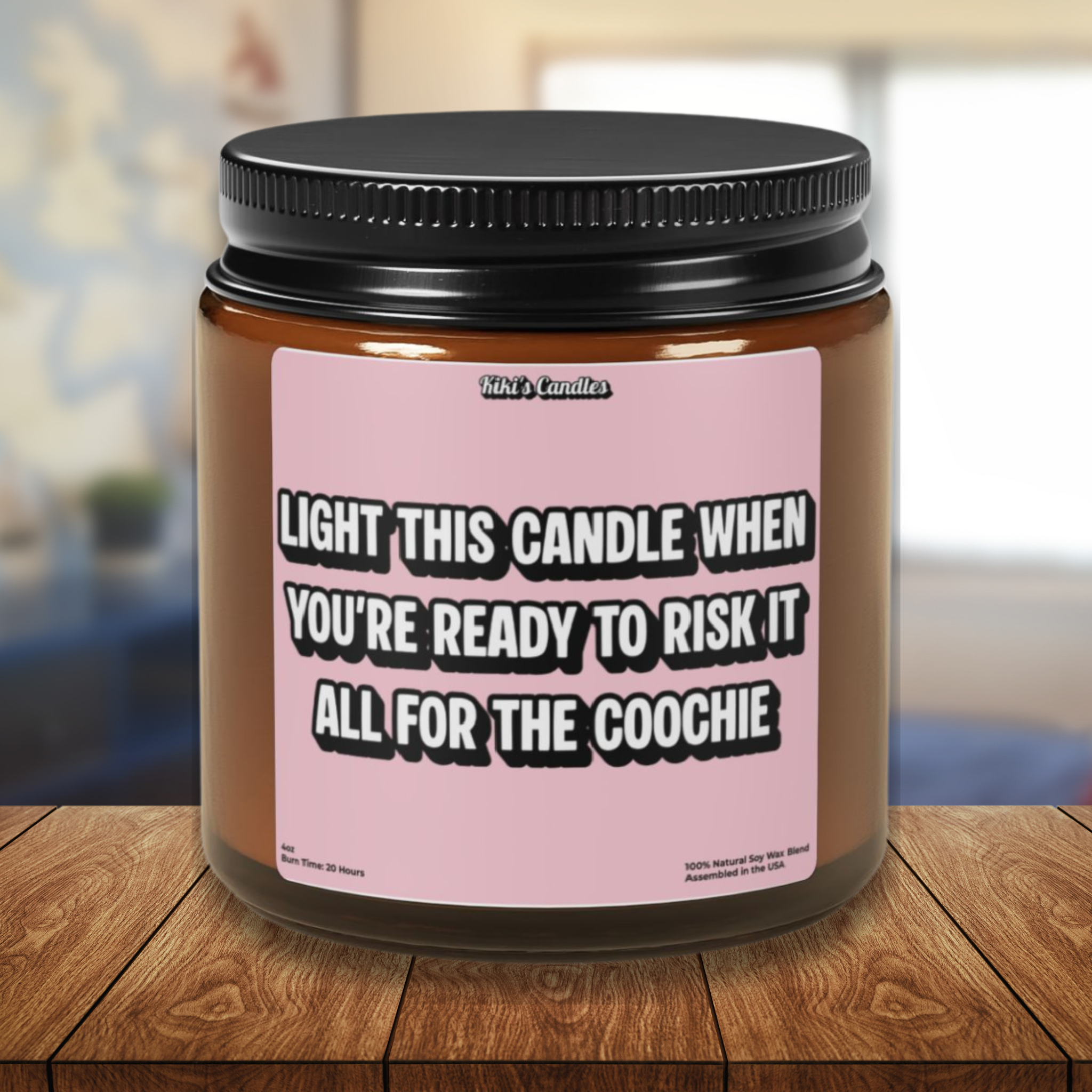 🕯️ Risk It All – Lesbian After-Dark Candle product thumbnail image 🕯️ Risk It All – Lesbian After-Dark Candle product thumbnail image