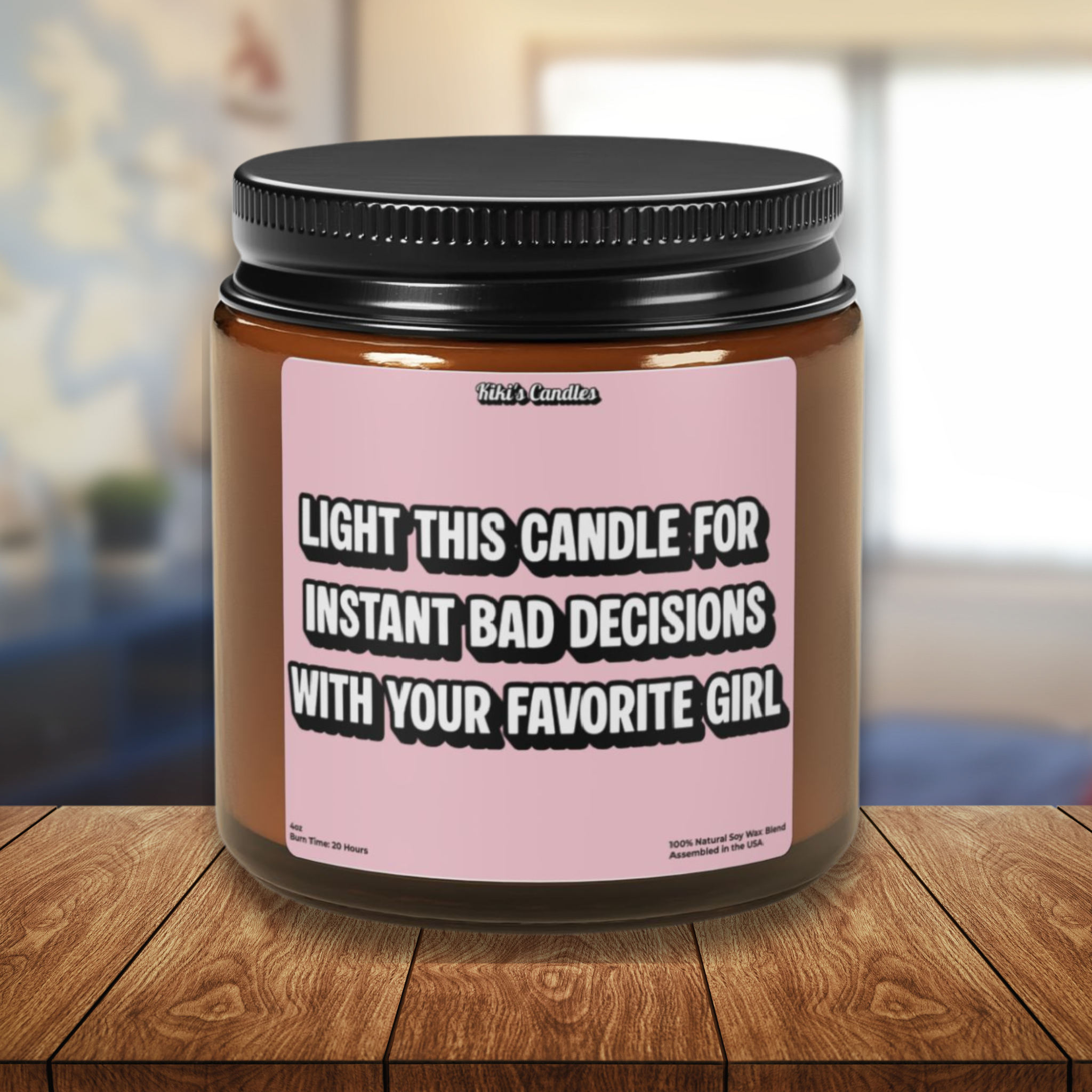 🕯️ Bad Decisions – Lesbian After-Dark Candle product thumbnail image