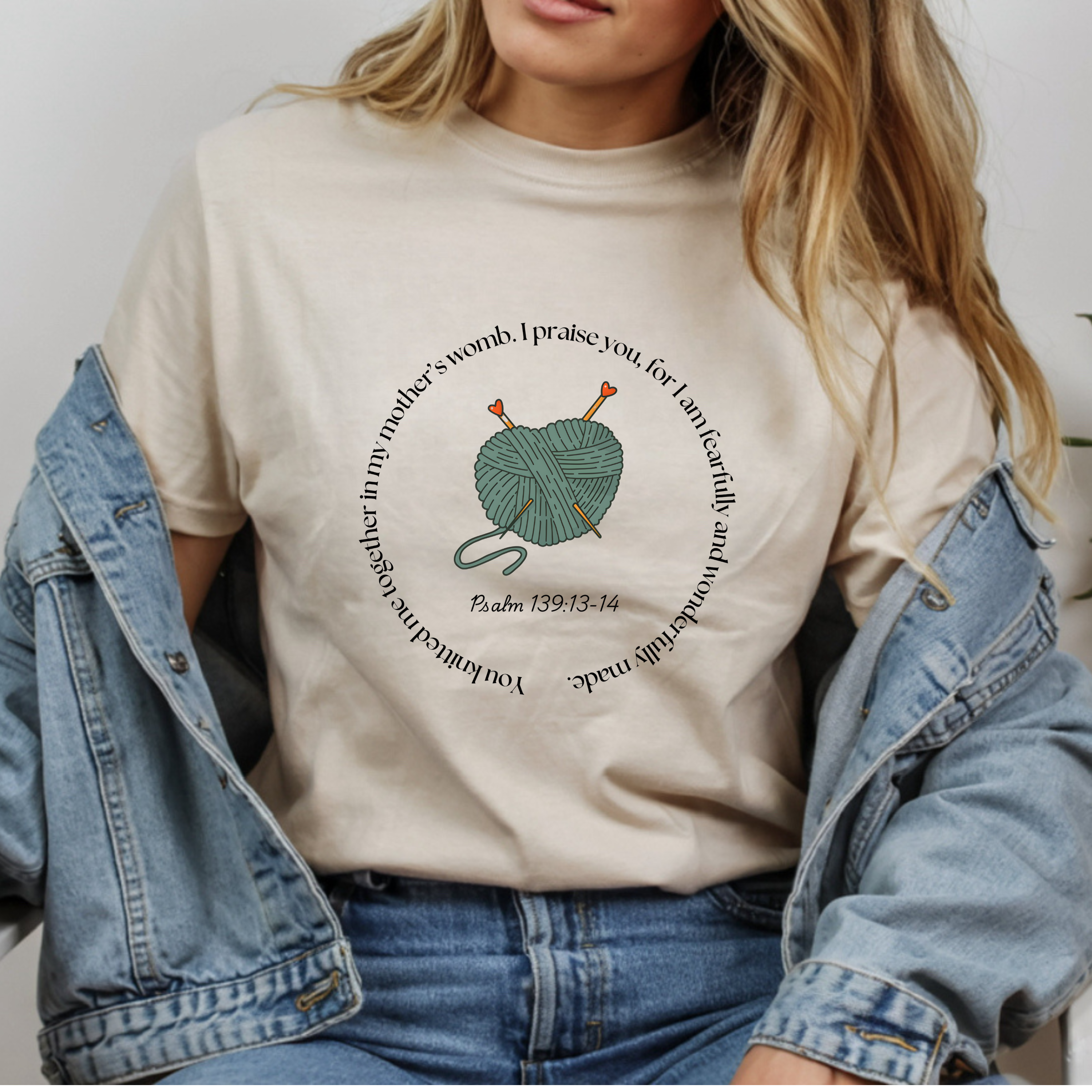 Psalm 139:13-14 Gildan Unisex Christian T-Shirt | Fearfully Wonderfully Made Tee | Christian Gift product thumbnail image Psalm 139:13-14 Gildan Unisex Christian T-Shirt | Fearfully Wonderfully Made Tee | Christian Gift product thumbnail image