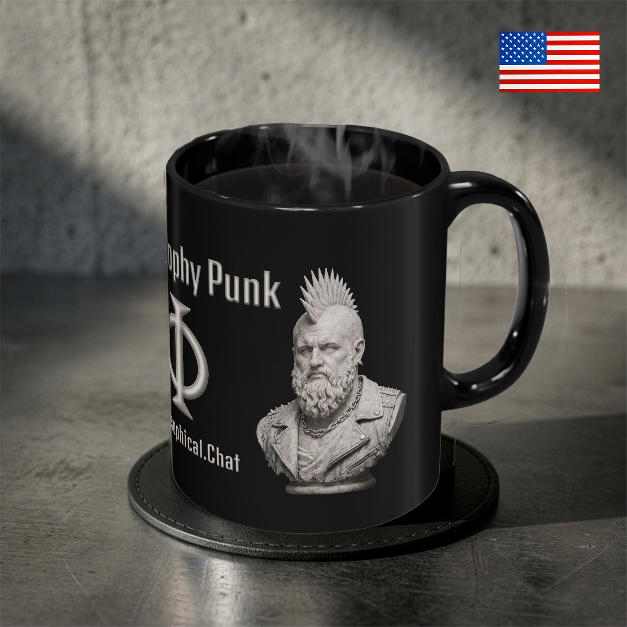 Philosophy Punk Mug, US Stock 11oz product thumbnail image Philosophy Punk Mug, US Stock 11oz product thumbnail image