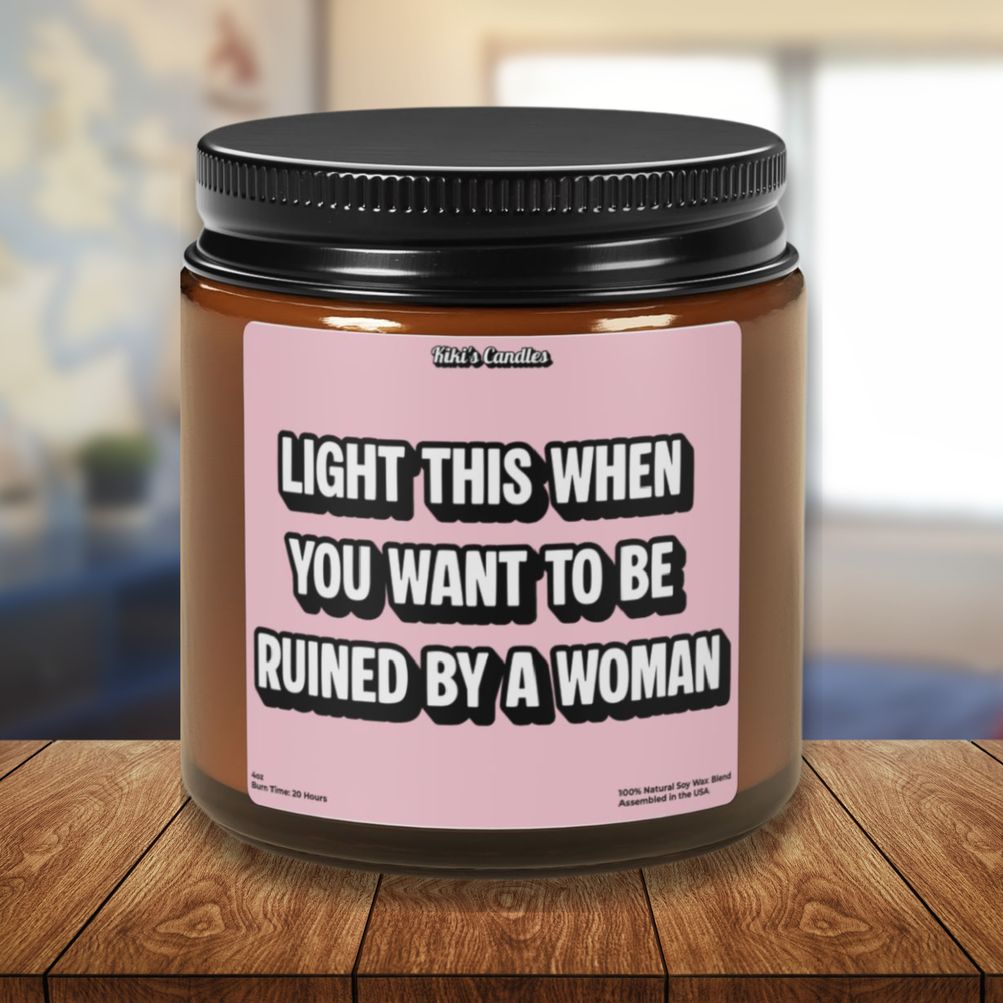 🕯️ Completely Undone – Lesbian After-Dark Candle
