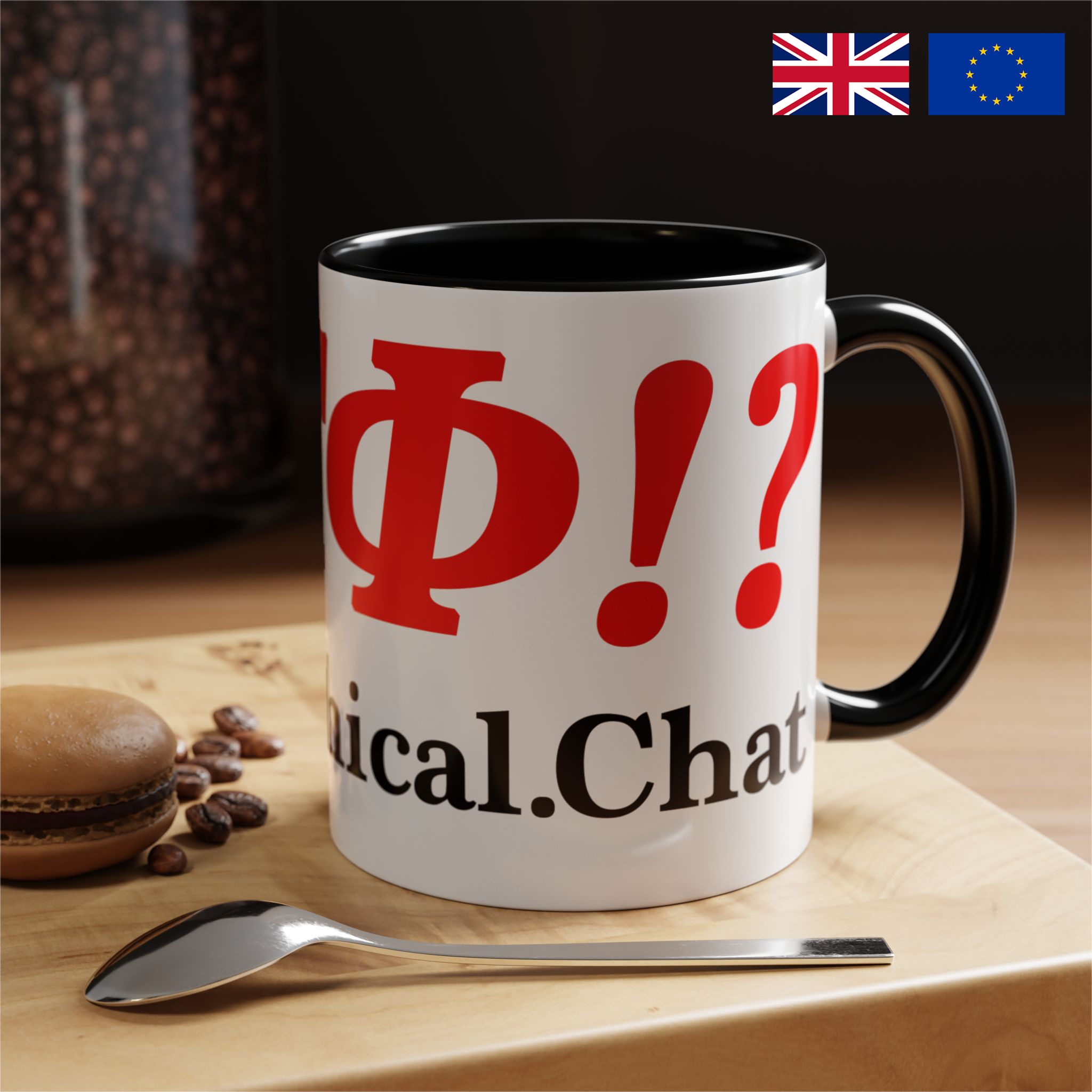 WTPhi!? Mug, UK Stock product thumbnail image