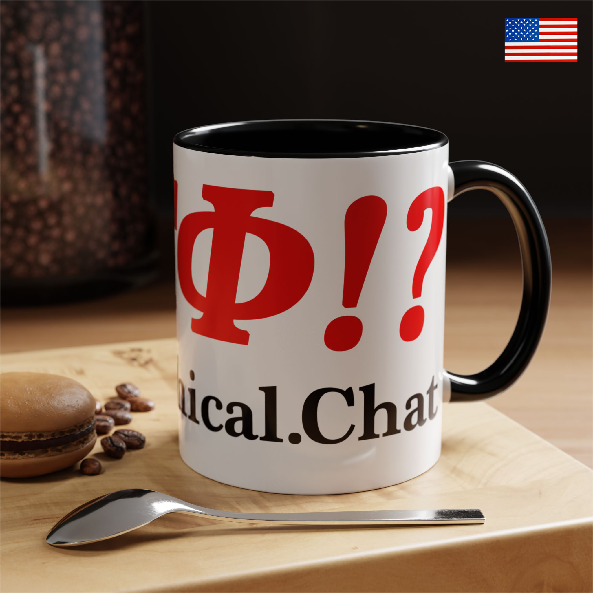 WTPhi!? Mug, US Stock product thumbnail image