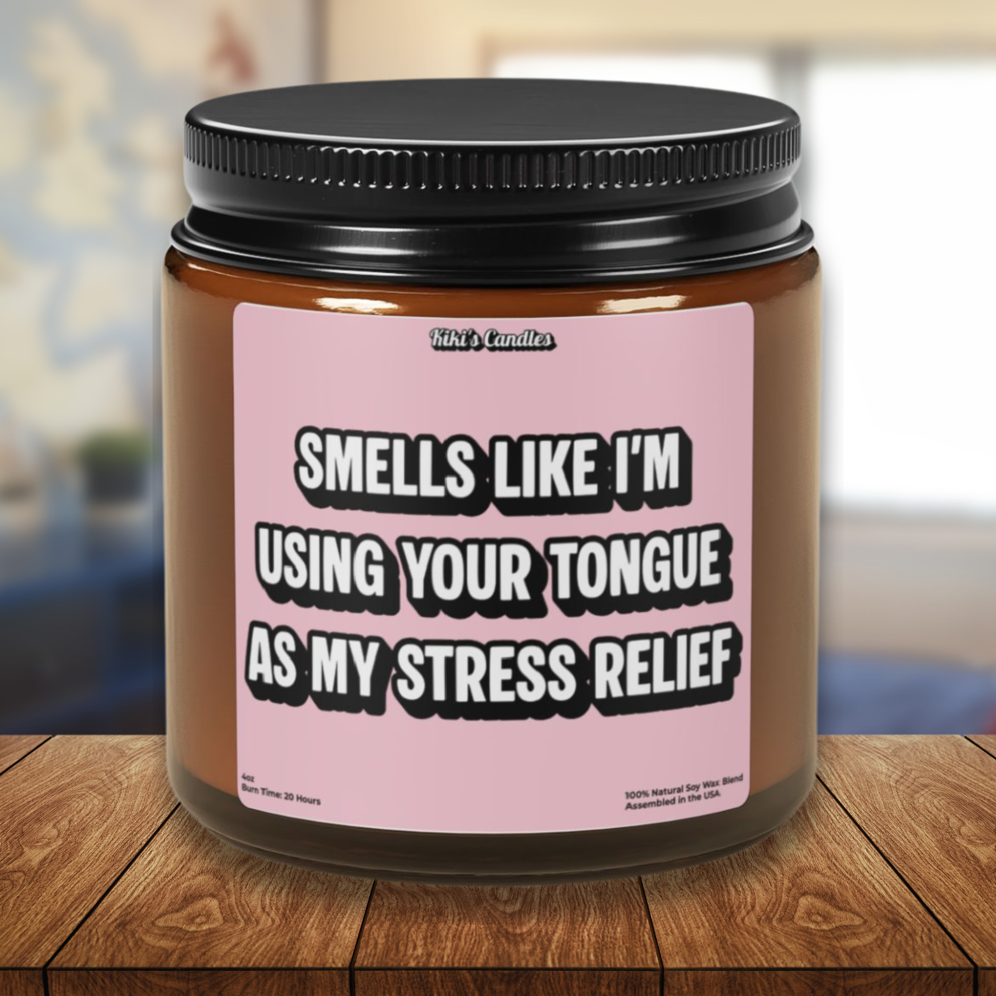 🕯️ Stress Relief – Lesbian After-Dark Candle