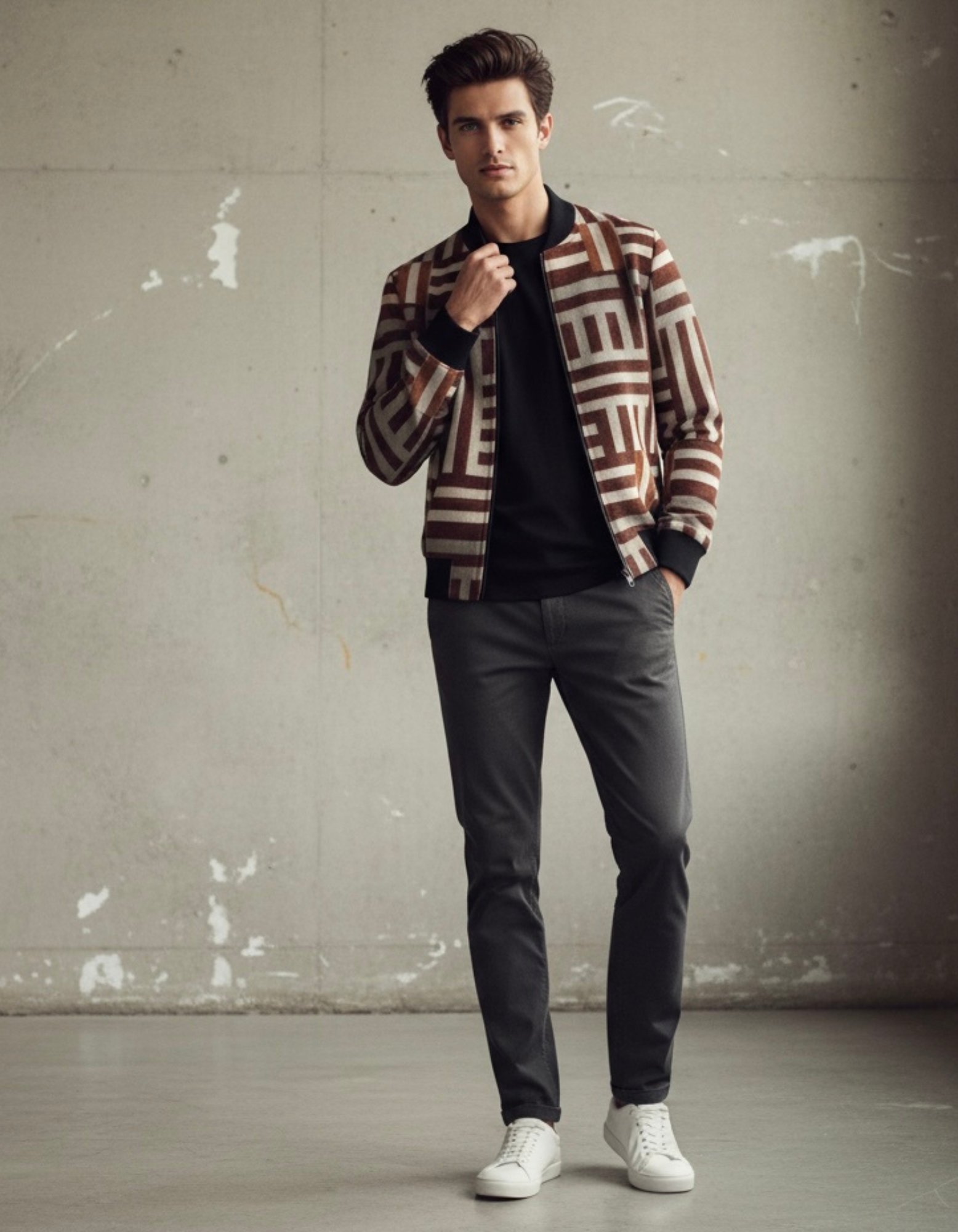 Unisex Bomber Jacket — Patterned Bomber product thumbnail image