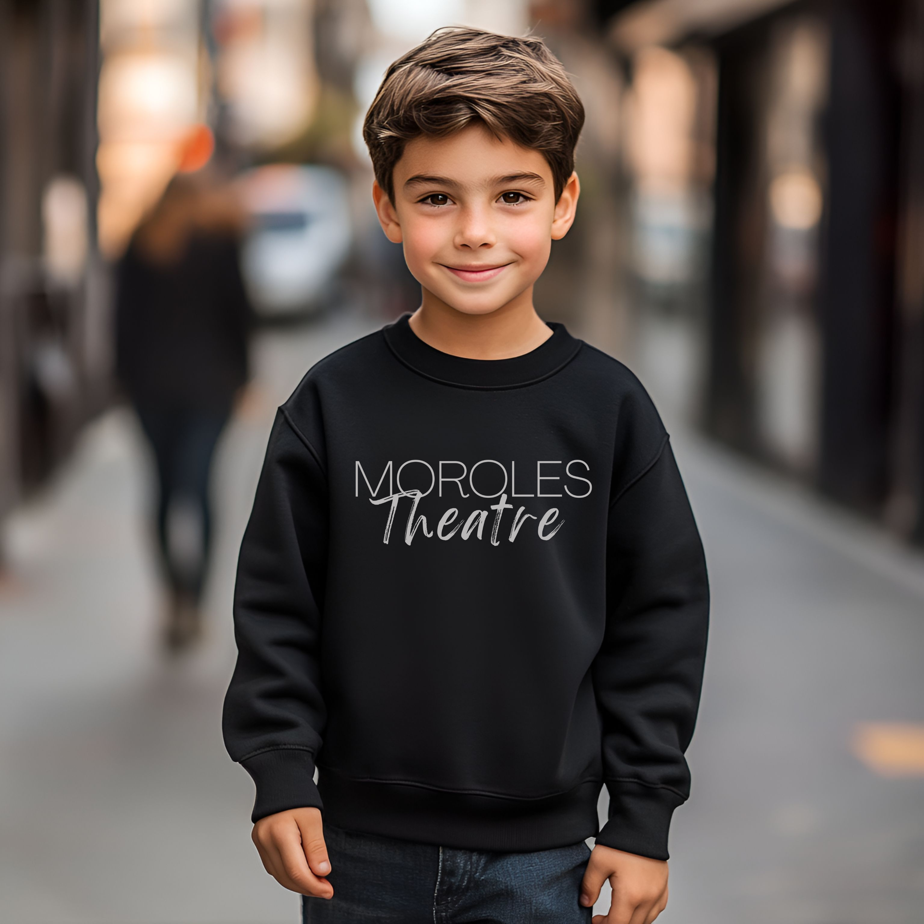 Moroles Theater Sweatshirt — Child Sizes XS-XL product thumbnail image
