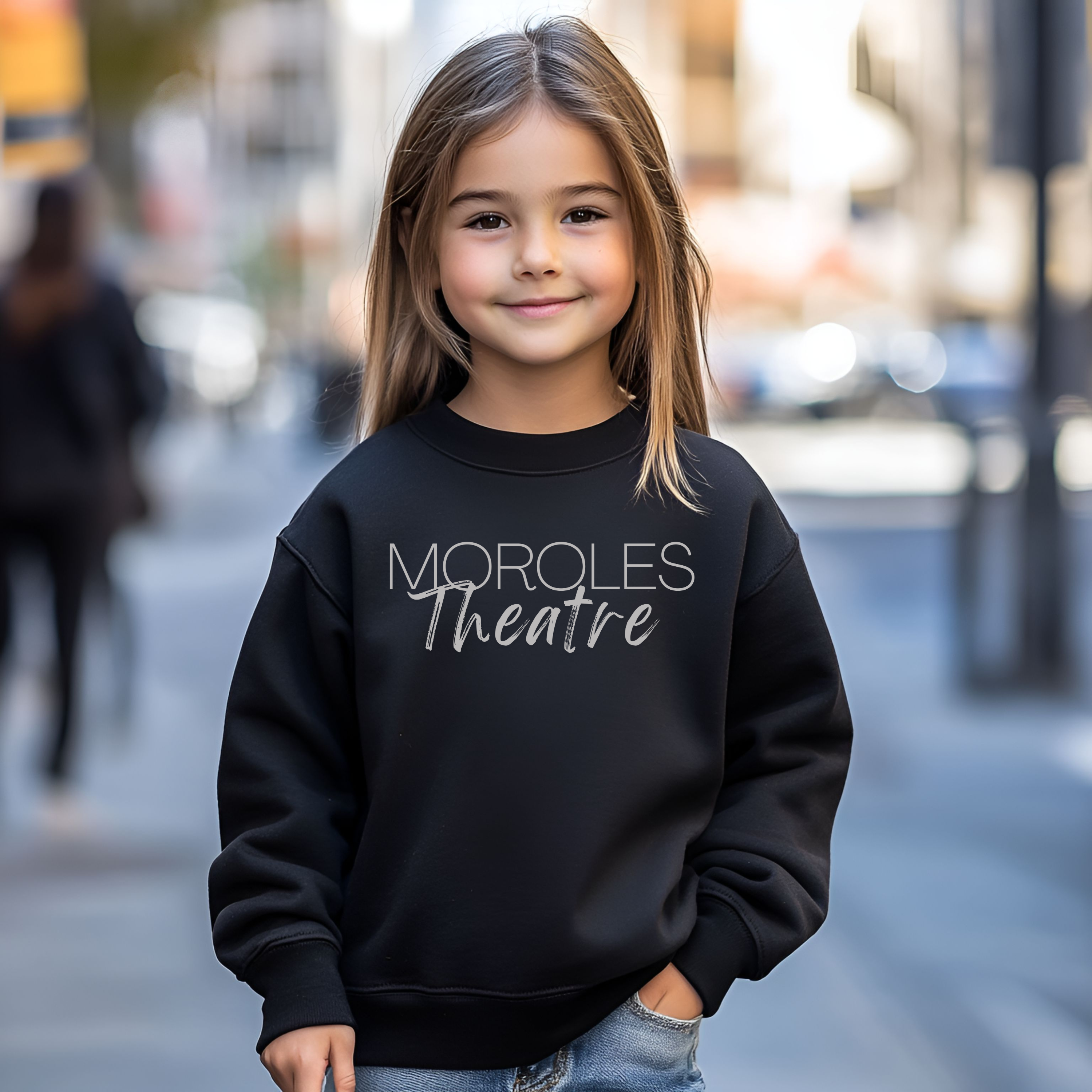 Moroles Theater Sweatshirt — Child Sizes XS-XL