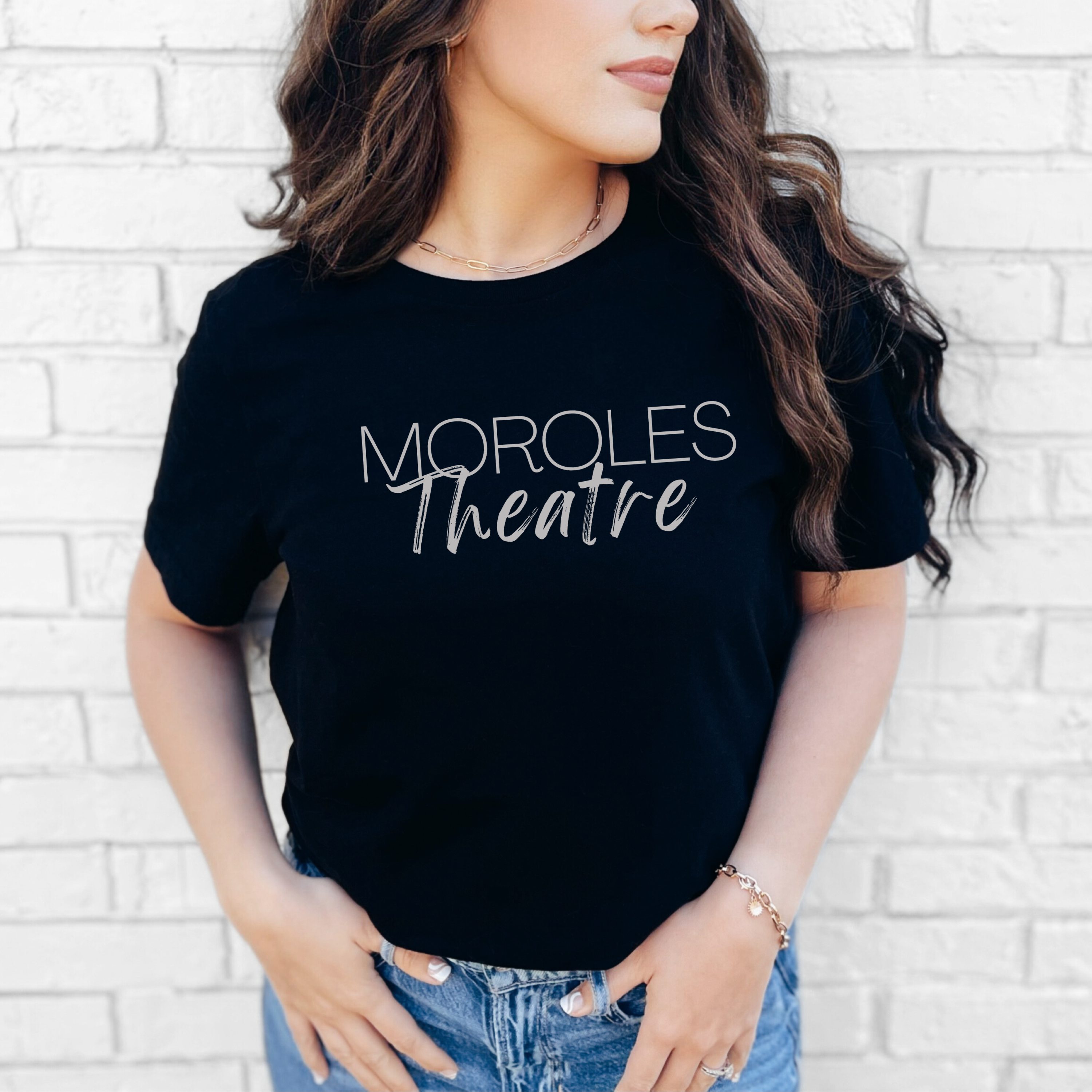 Moroles Theatre T‑Shirt (Original Logo) Adult Sizes XS-5XL product thumbnail image Moroles Theatre T‑Shirt (Original Logo) Adult Sizes XS-5XL product thumbnail image