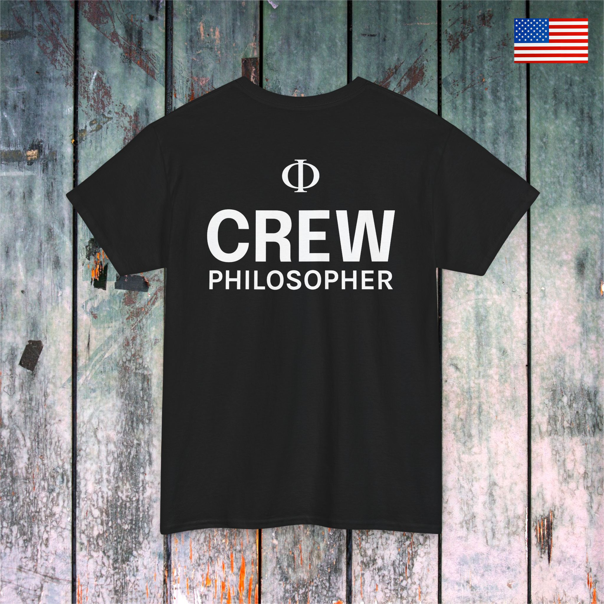 CREW Philosopher, US Stock - Unisex T-Shirt product thumbnail image CREW Philosopher, US Stock - Unisex T-Shirt product thumbnail image