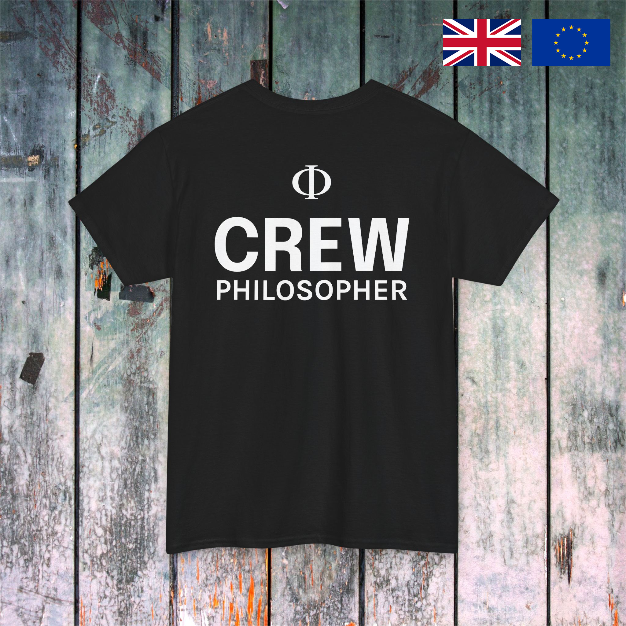 CREW Philosopher, UK Stock - Unisex T-Shirt