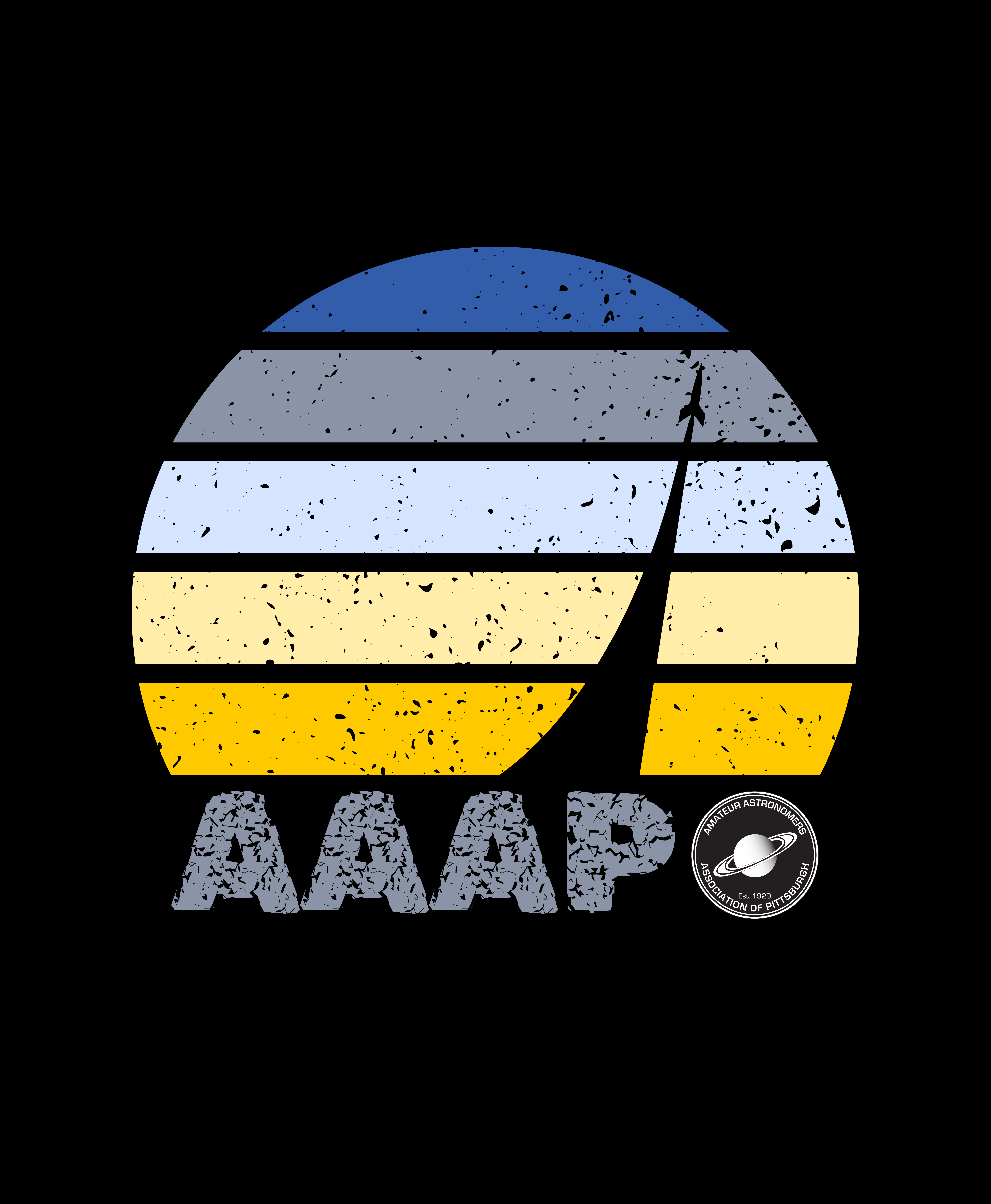 AAAP Retro Sunset Crewneck Sweatshirt product thumbnail image