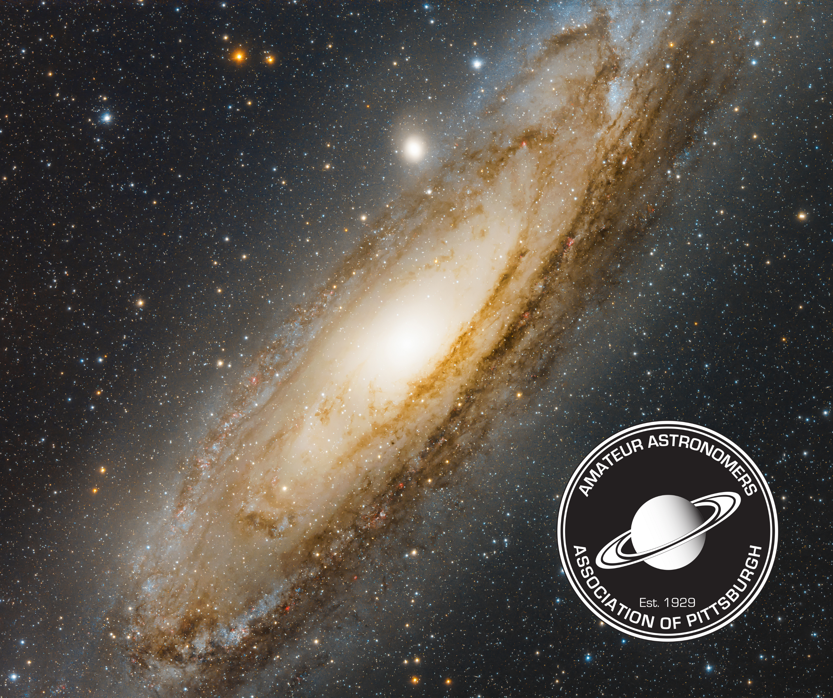 AAAP Logo Mouse Pad Andromeda Galaxy product thumbnail image