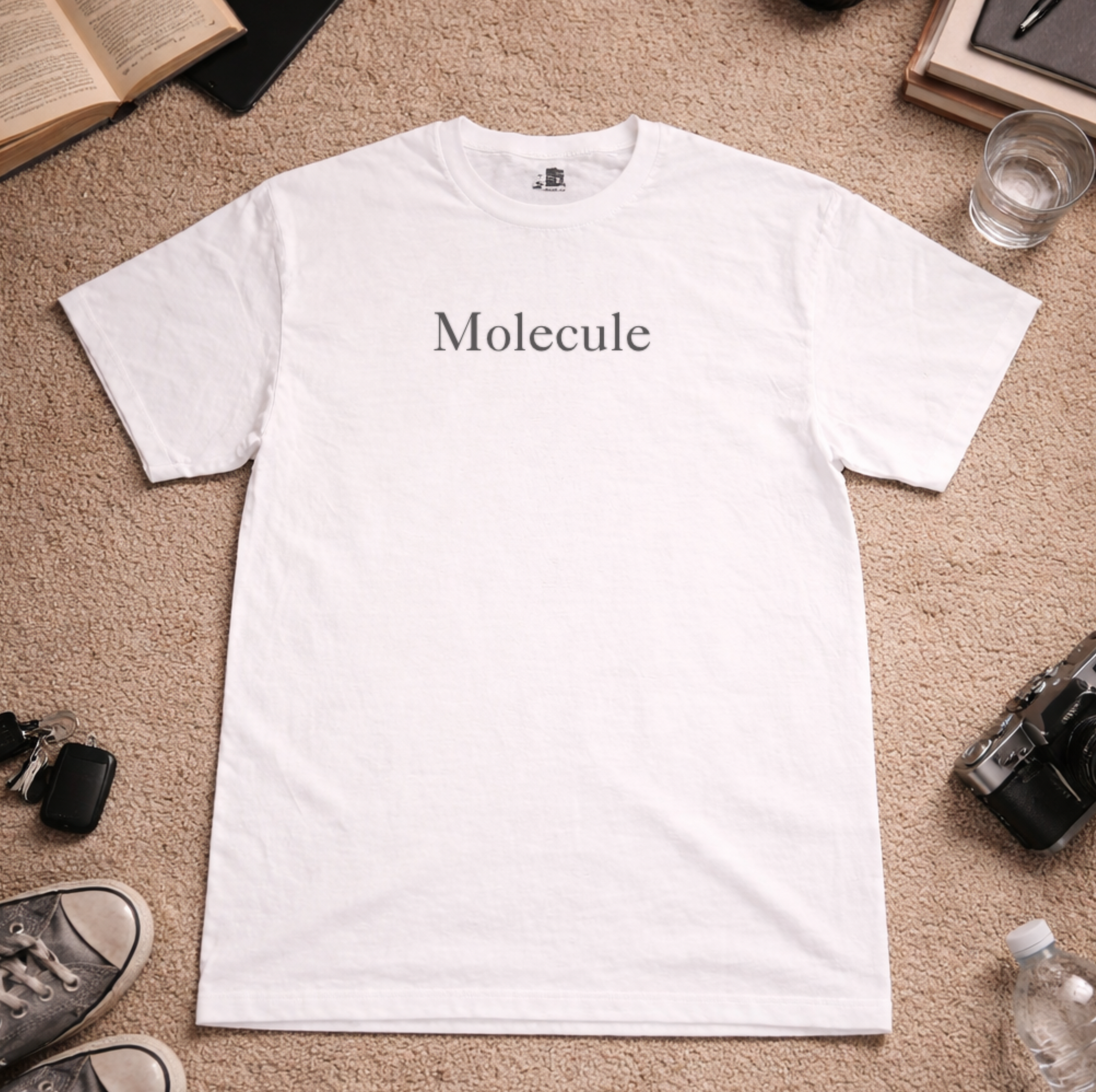 Graphic Tee — "Molecule" Statement Shirt product thumbnail image