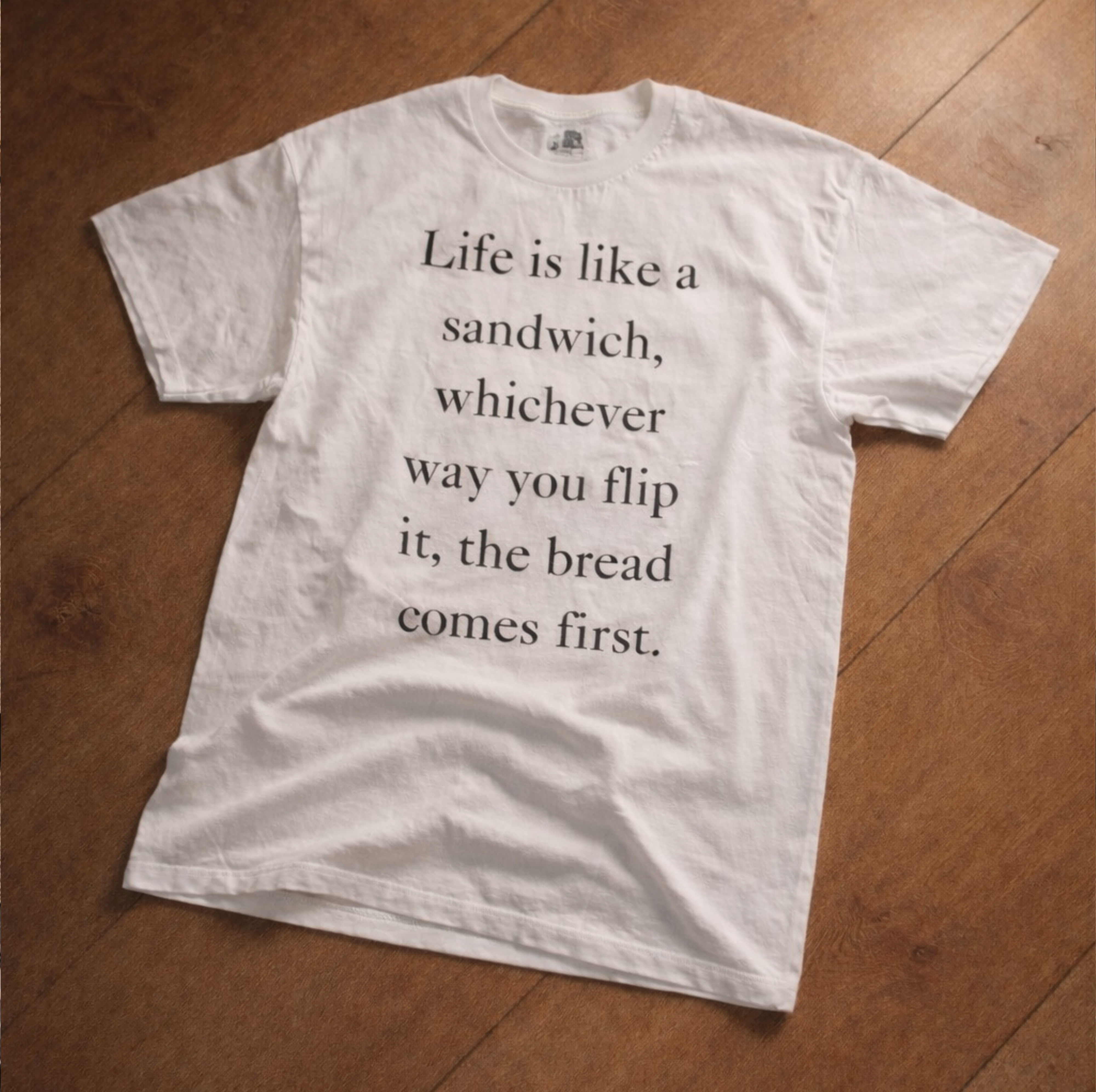 Graphic Tee — "Stack that Bread" Statement Shirt