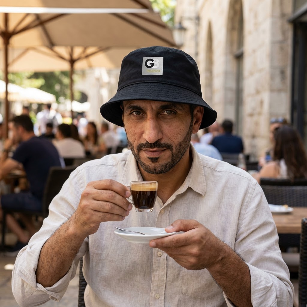 Bucket Hat — GB Patch Casual Sun Hat product thumbnail image Bucket Hat — GB Patch Casual Sun Hat product thumbnail image