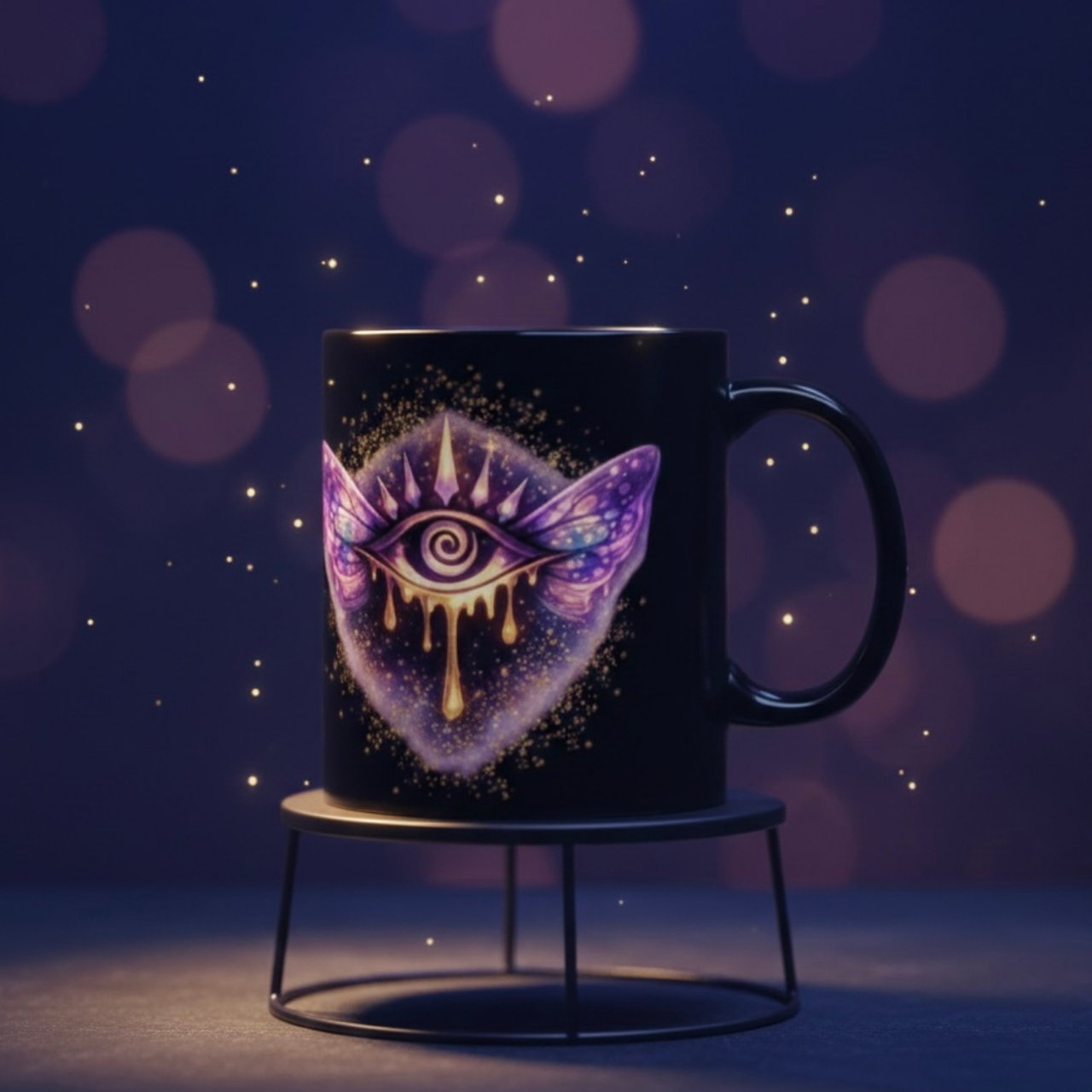 "Mystic Eye Collection" Mug — Psychedelic Dripping Galaxy Coffee Cup product thumbnail image "Mystic Eye Collection" Mug — Psychedelic Dripping Galaxy Coffee Cup product thumbnail image