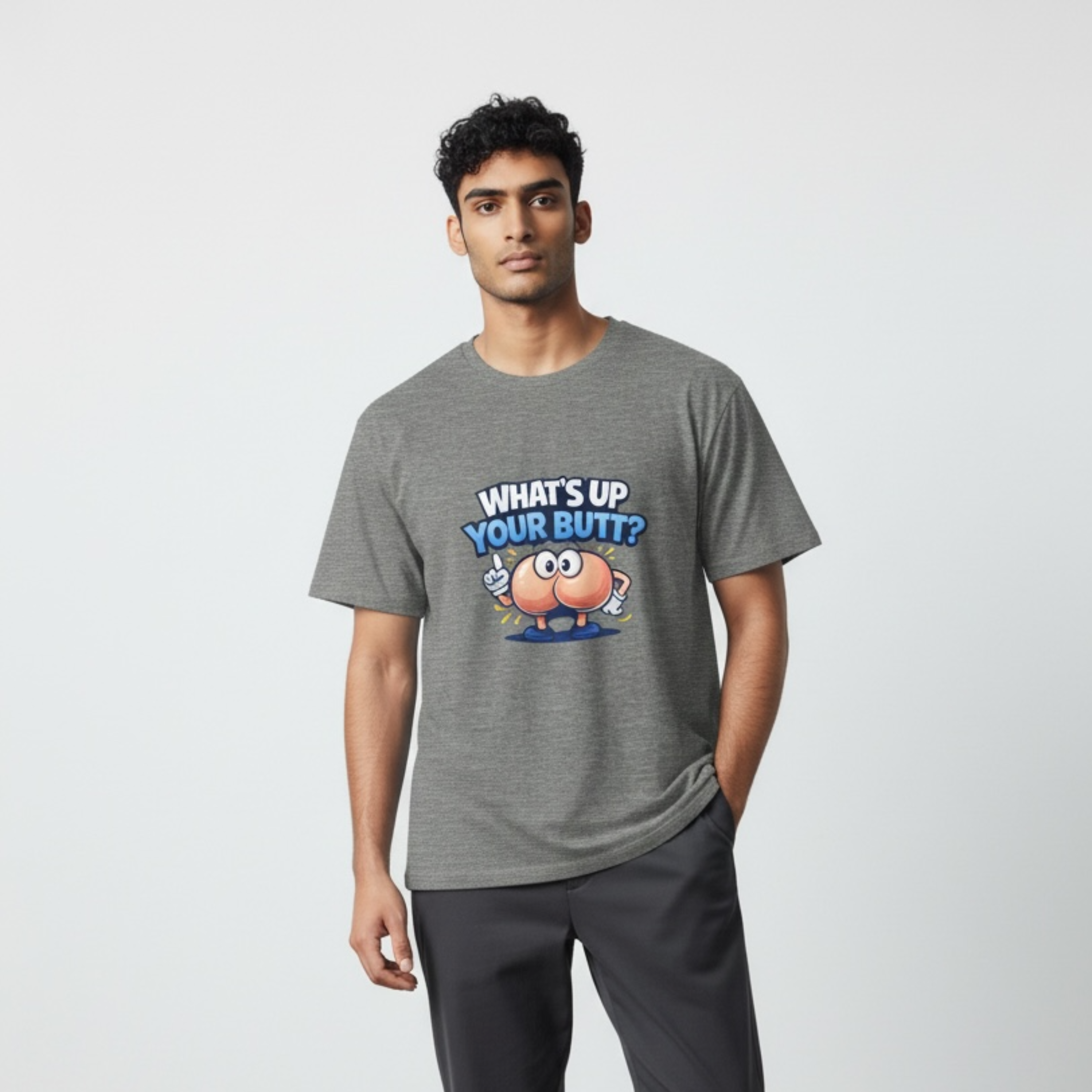 Humorous Colorectal Surgeon T-Shirt — "What's Up Your Butt?" Butt Graphic Tee product thumbnail image Humorous Colorectal Surgeon T-Shirt — "What's Up Your Butt?" Butt Graphic Tee product thumbnail image
