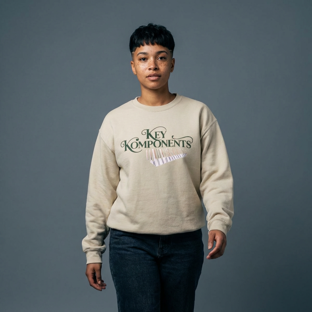 Key Komponents music Unisex Heavy Blend™ Crewneck Sweatshirt product thumbnail image