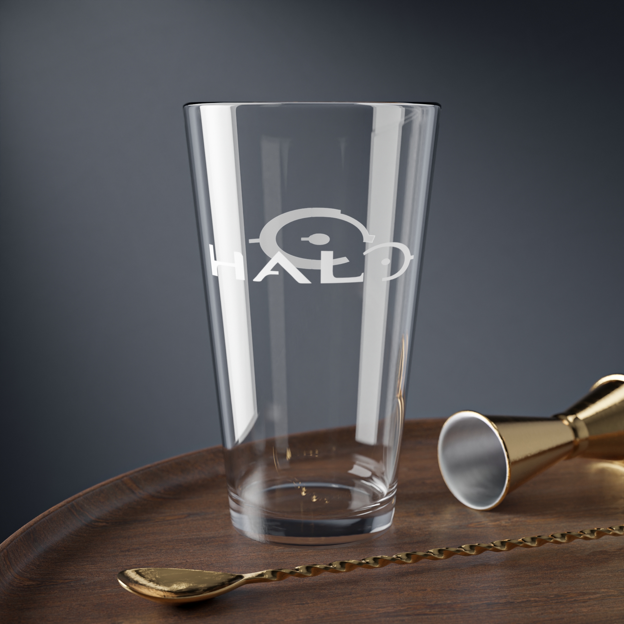 Halo Pint Glass | 16oz Gamer Drinking Glass product thumbnail image