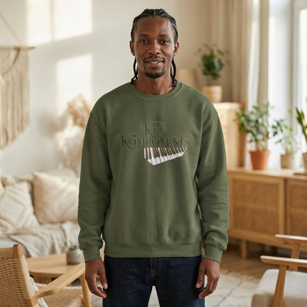 Key Komponents music Unisex Heavy Blend™ Crewneck Sweatshirt product thumbnail image