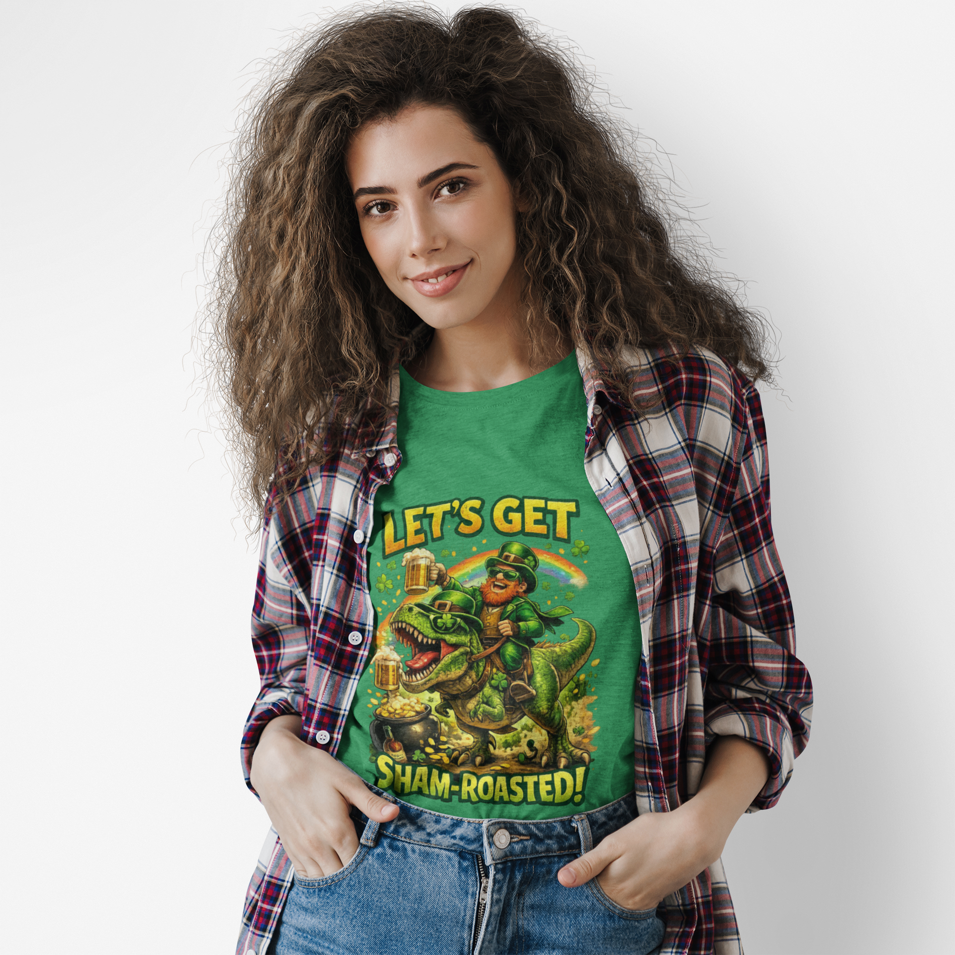 St. Patty's 'Let's Get Sham-Roasted' T-Shirt product thumbnail image