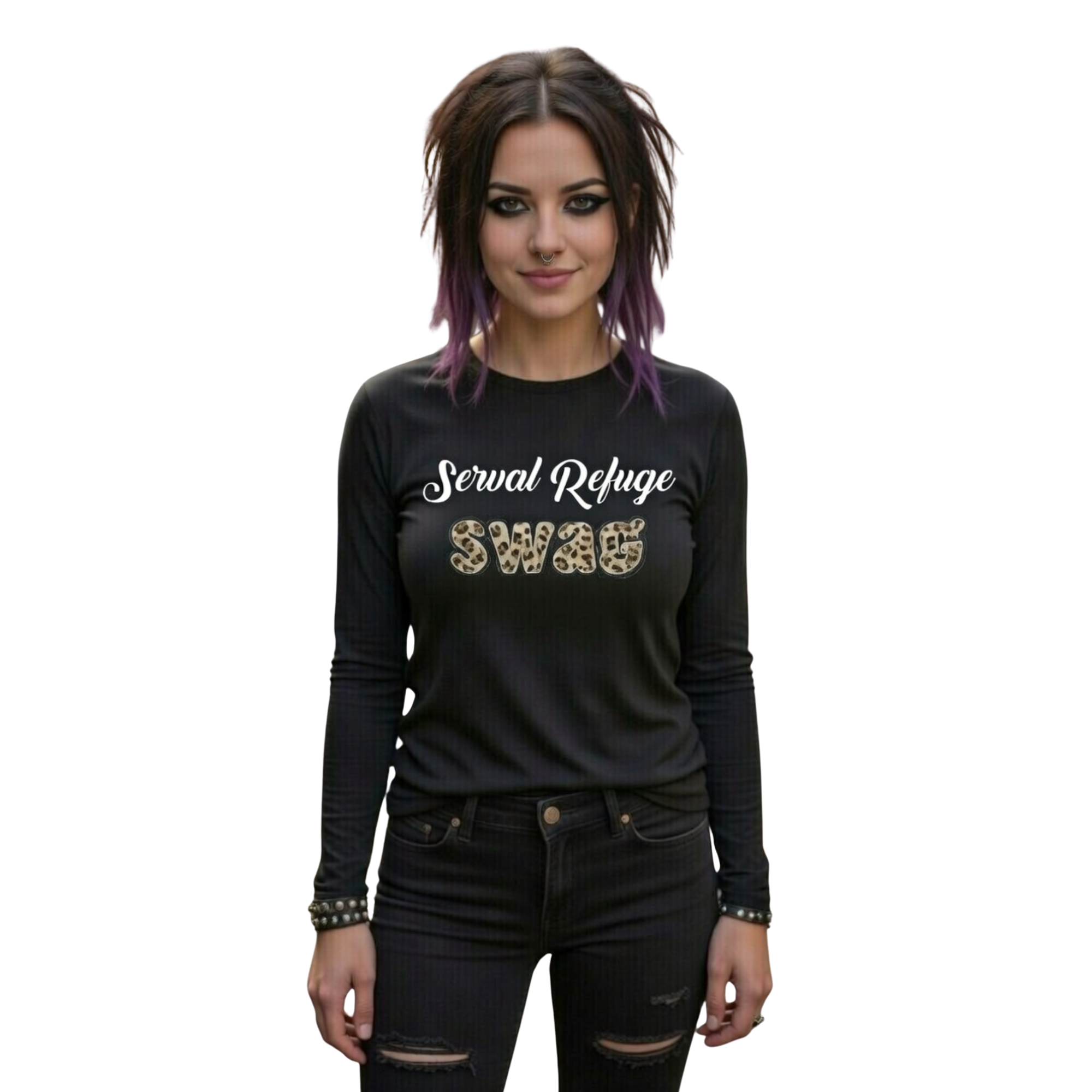 Serval Refuge Swag t-shirt product thumbnail image