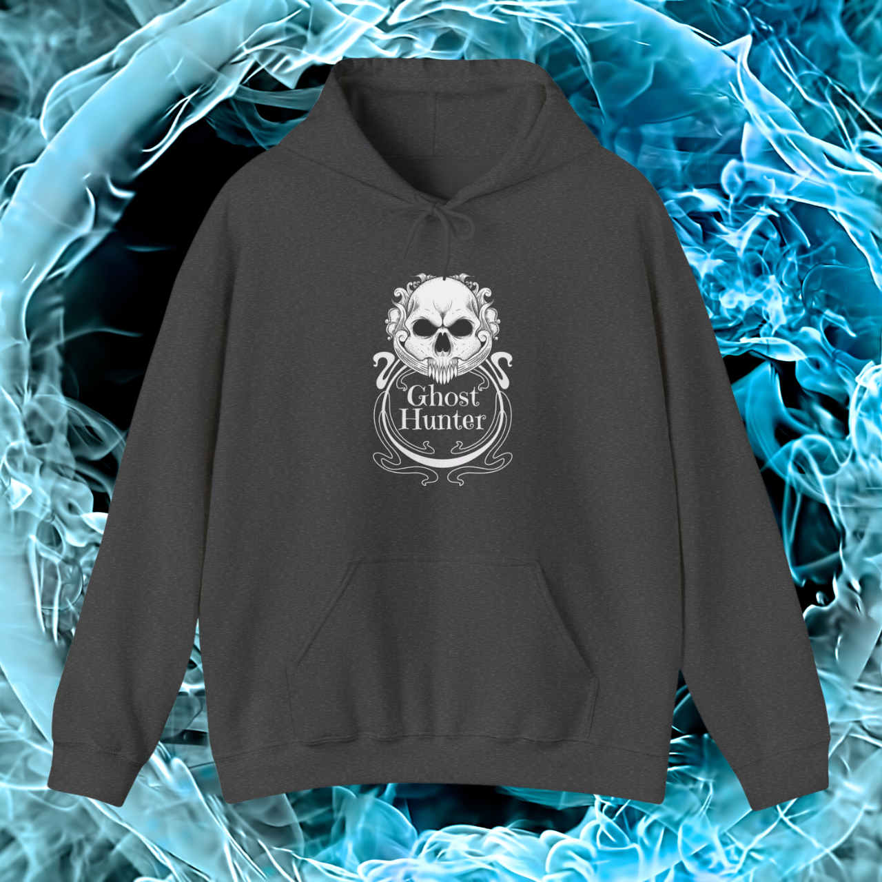 Ghost Hunter Skull Logo Hoodie product thumbnail image Ghost Hunter Skull Logo Hoodie product thumbnail image